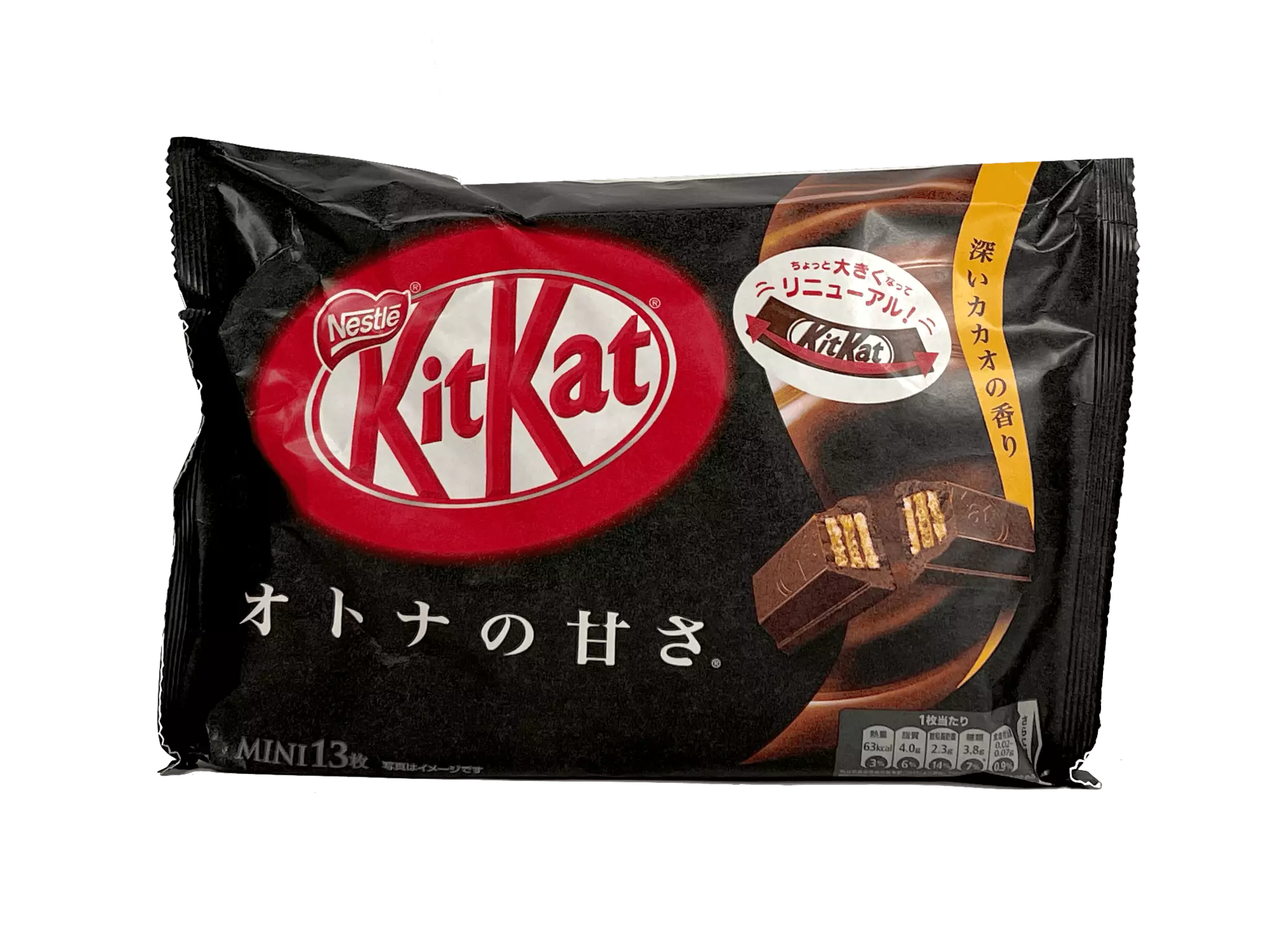 Best Before:2022.8.30 KitKat Mini Black 146.9g Japan