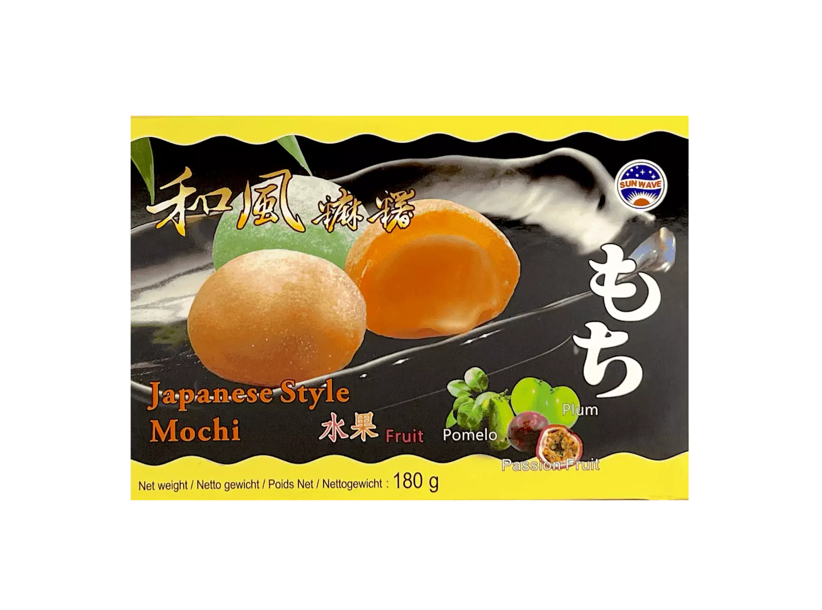 Mochi Fruktsmak i Japansk Stil 180g Sunwave Kina
