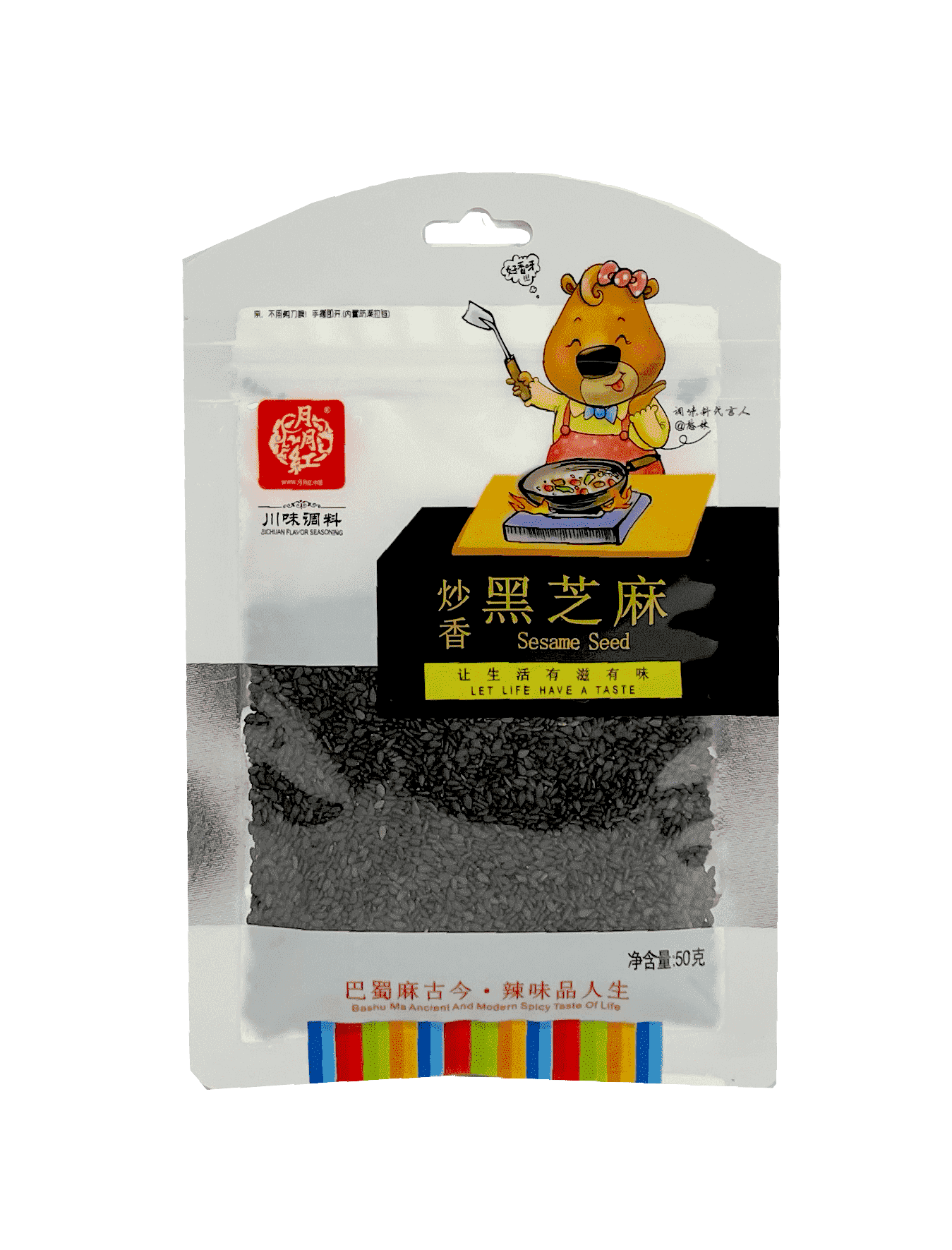 Fried Black Sesame 50g Yue Yue Hong China