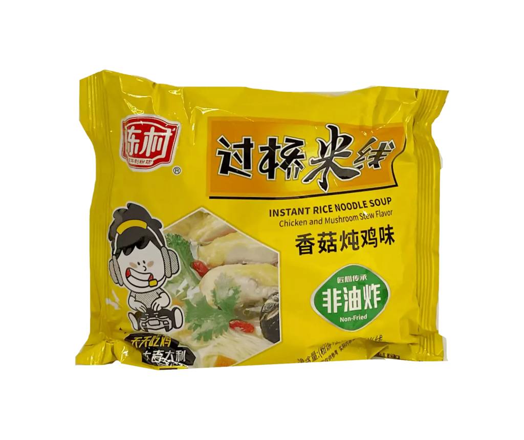 Instant Rice Noodle Mushroom / Chicken Flavour 100g XGDJ Chen Cun China
