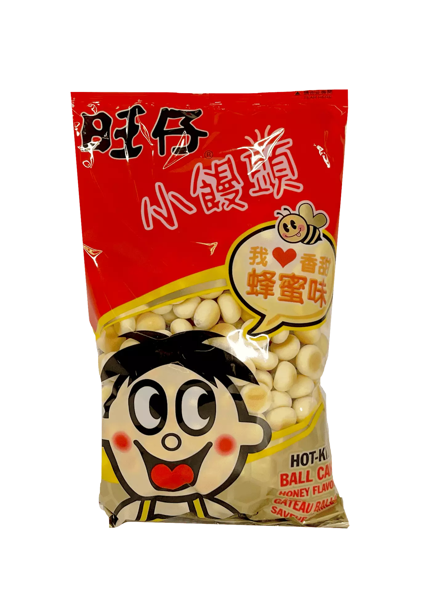 Snacks / Little Man-Tou Pastry Med Honung Smak 210g Want Want Taiwan