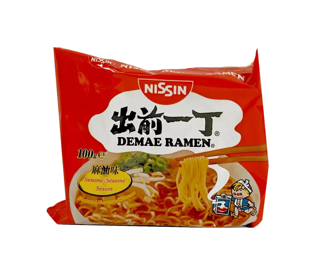 Snabbnudlar Sesamoljasmak 100g Nissin Japan