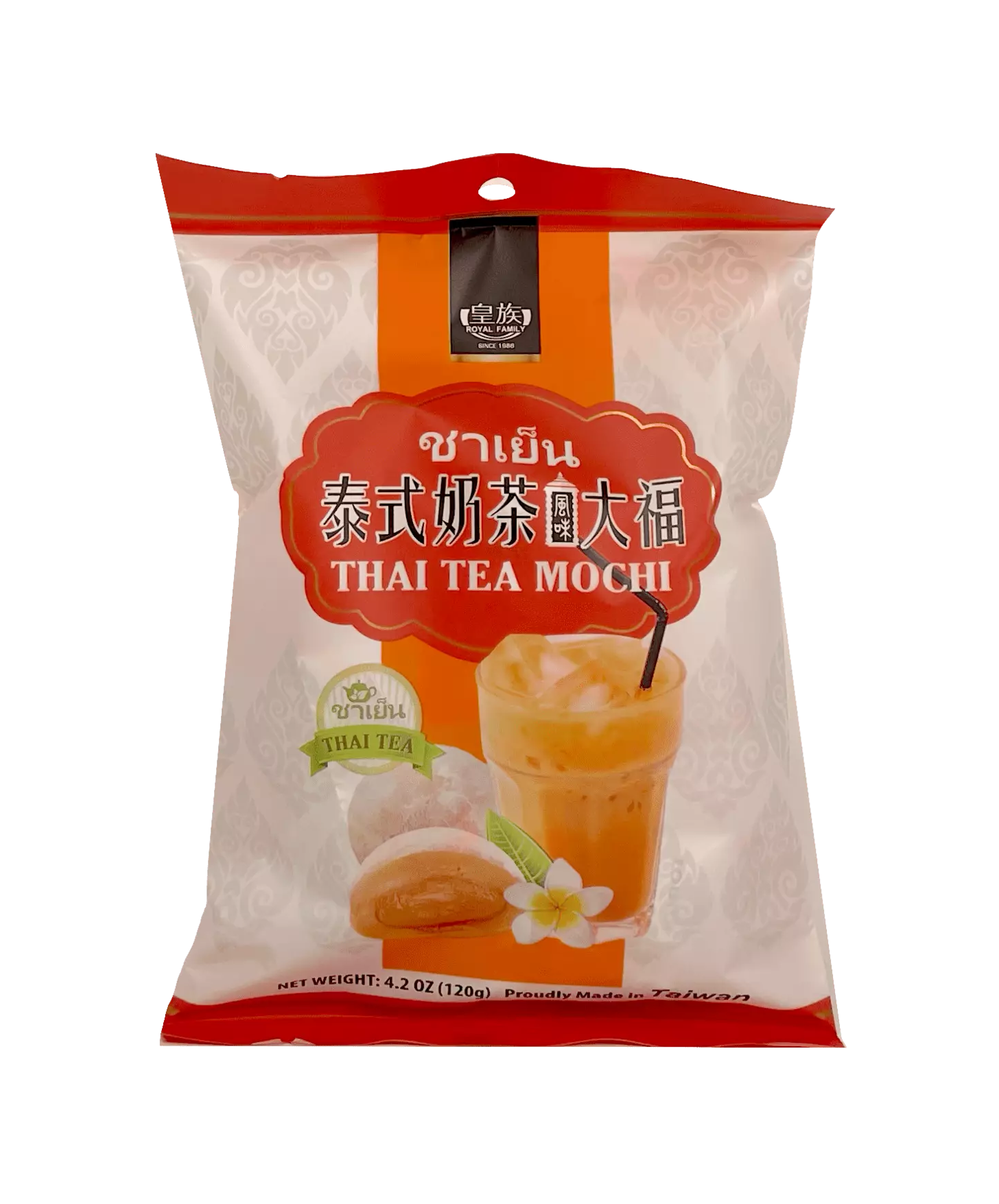 Mochi Med Thai Te Smak 120g Royal Family Taiwan