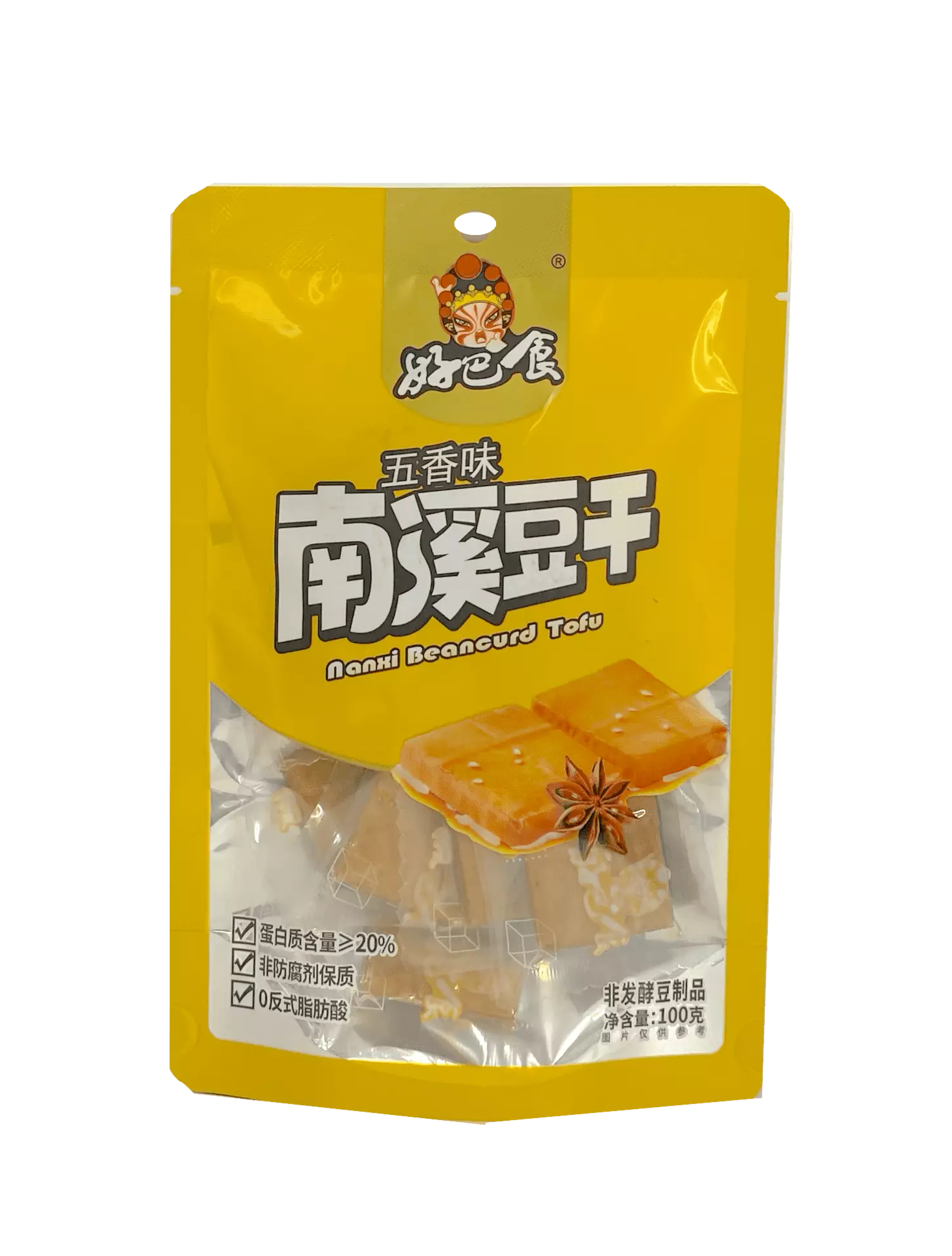 Marinated Bean Curd With Five Spice Flavour 100g HBS China