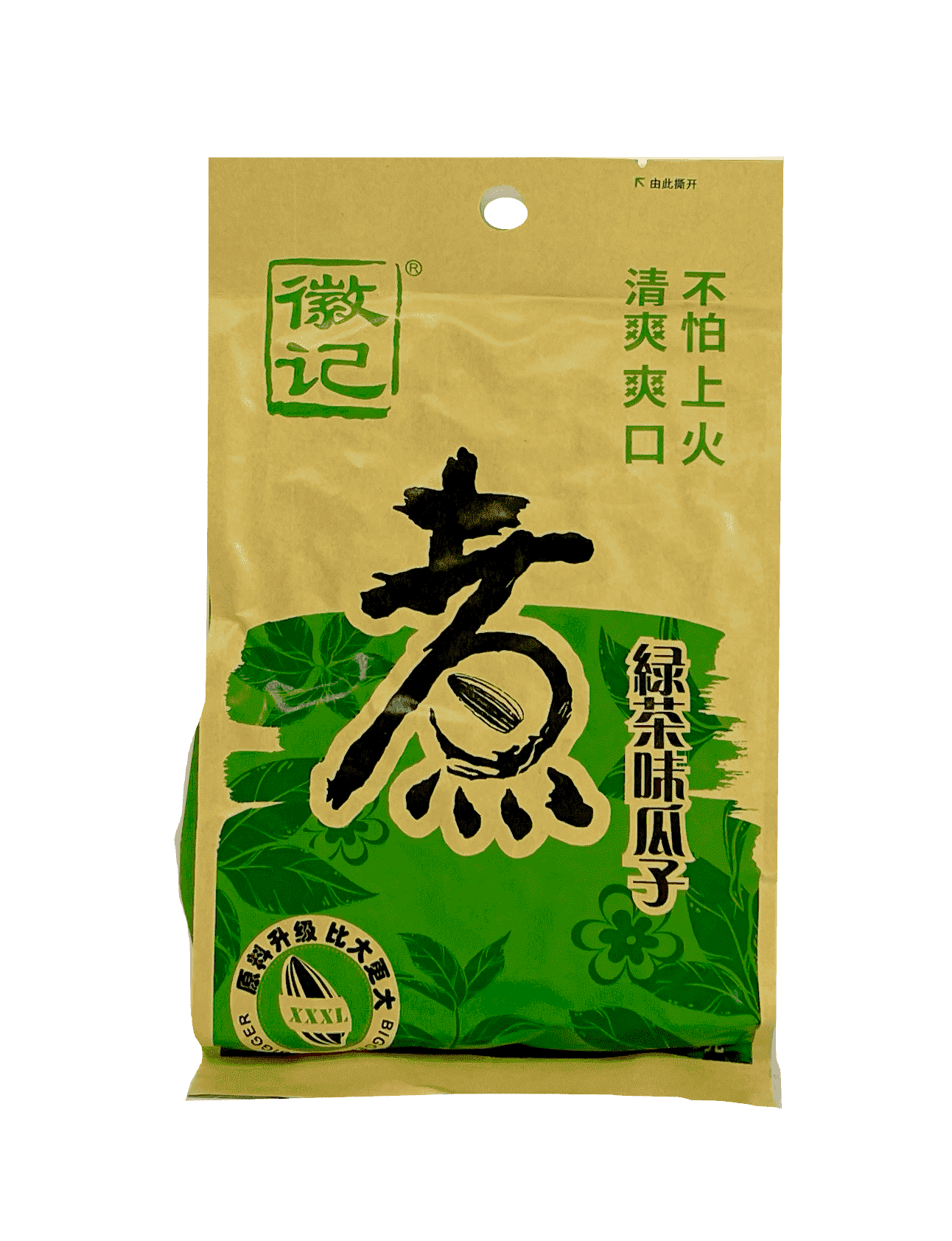 Sunflower Seeds With Green Tea Flavour 135g Huiji China