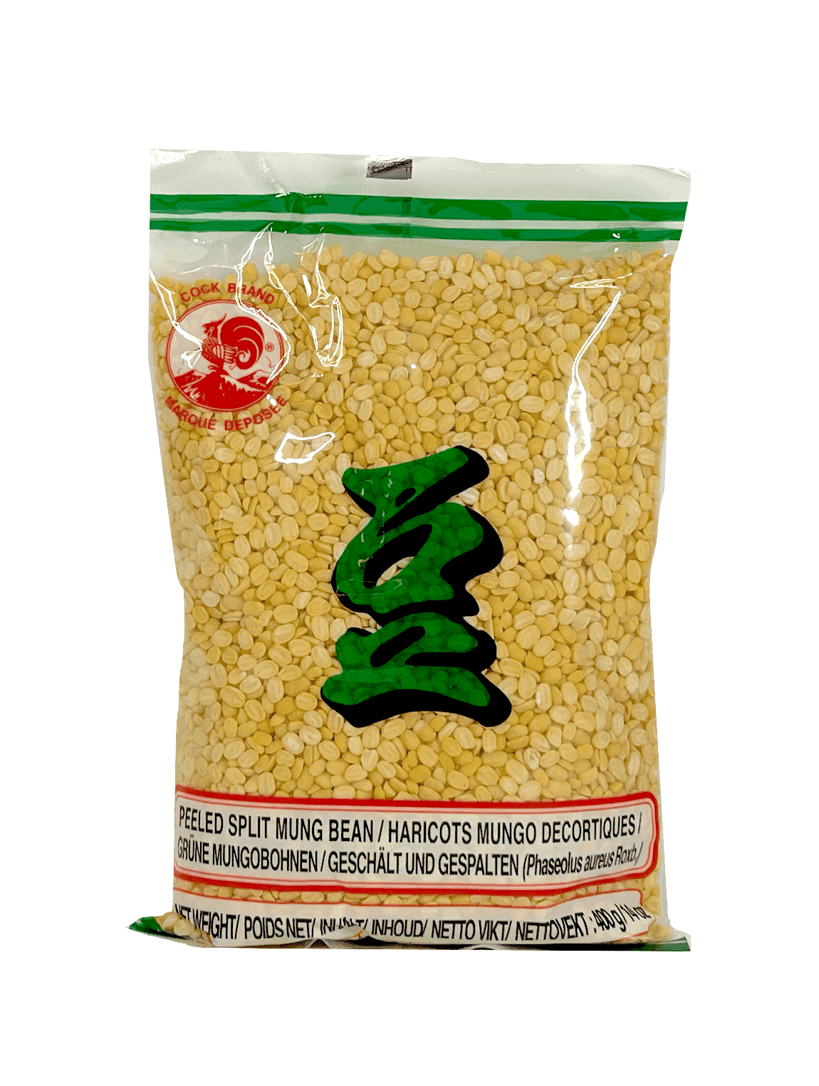 绿豆 去壳 400g Cock Brand 泰国