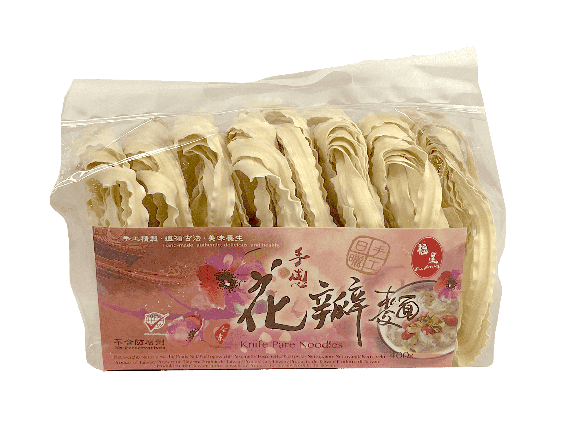 Kniv Pare Noodle 400g Fu Xing Taiwan