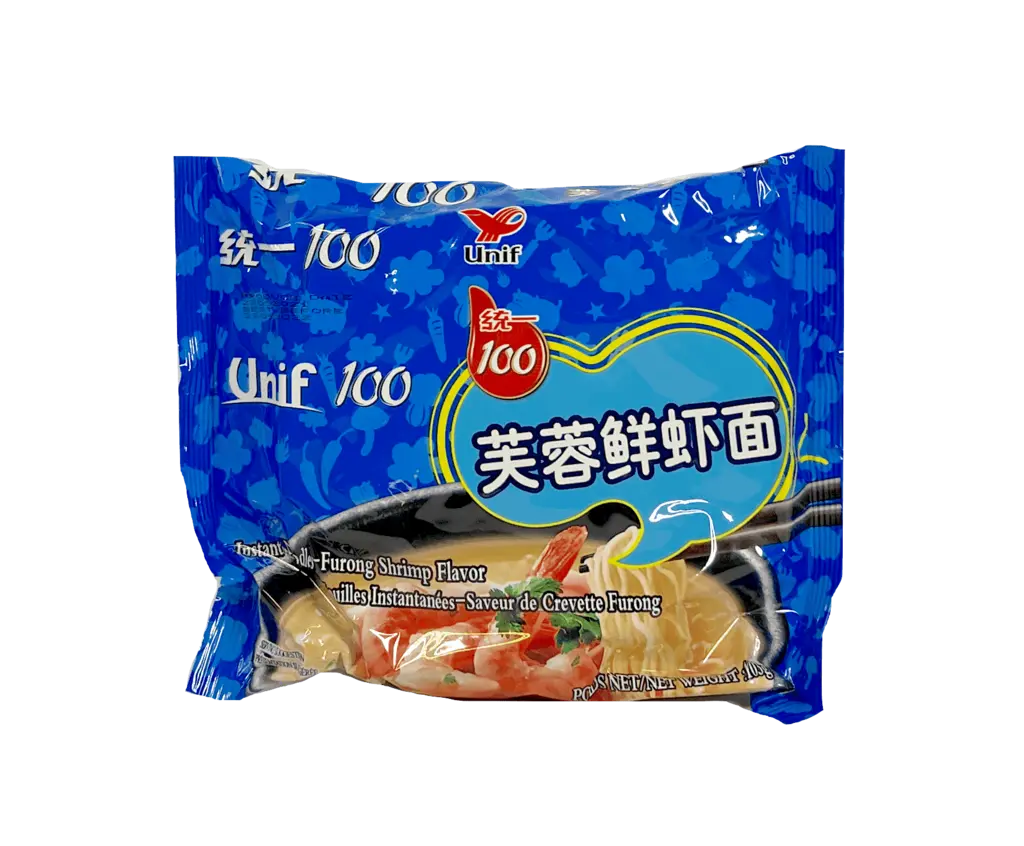 Shrimp Noodles With Shrimp Flavour 103g Unif 100 China