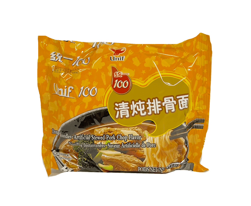 Snabbnudlar Med Ribs Smak 105g Unif 100 Kina