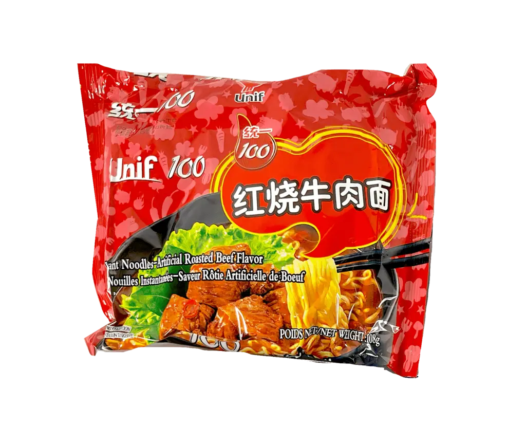 红烧牛肉面 108g 统一 Unif 100 中国