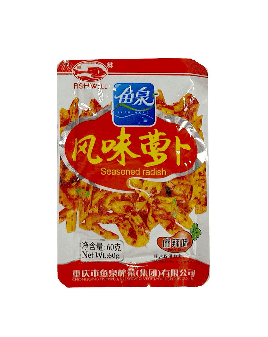 风味萝卜 60g 鱼泉 中国