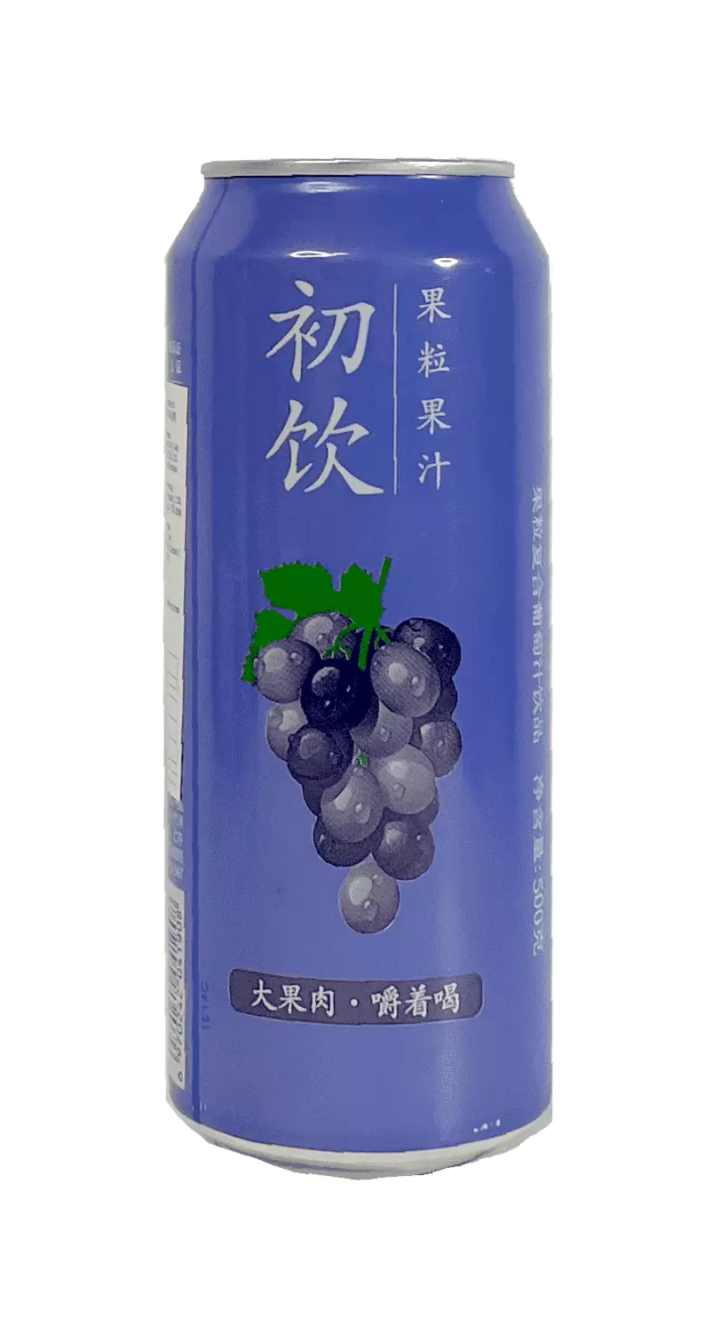 初饮 果粒果汁 葡萄风味 500g 中国
