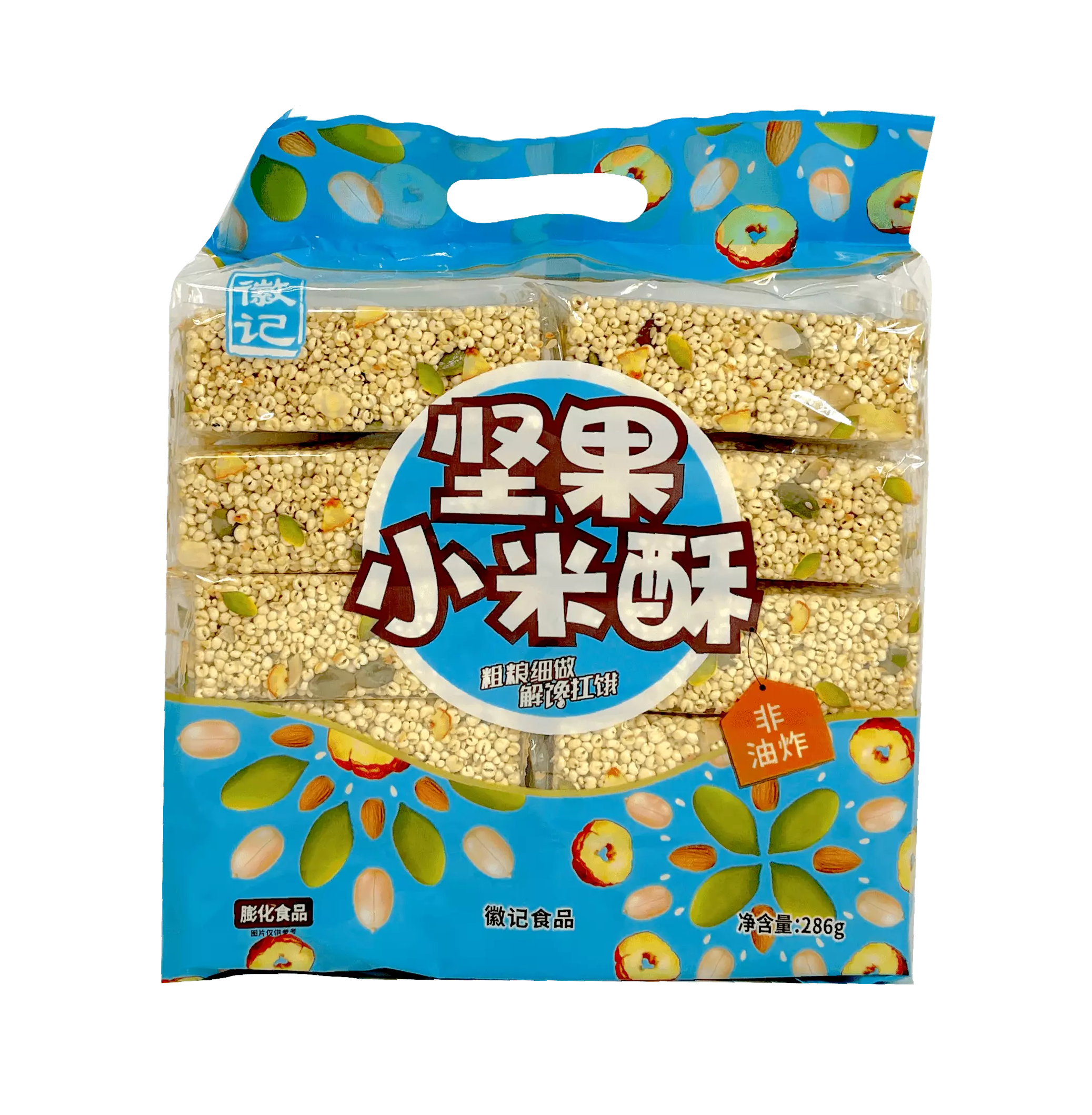 Millet Snack Bar With Nuts 286g HBS China