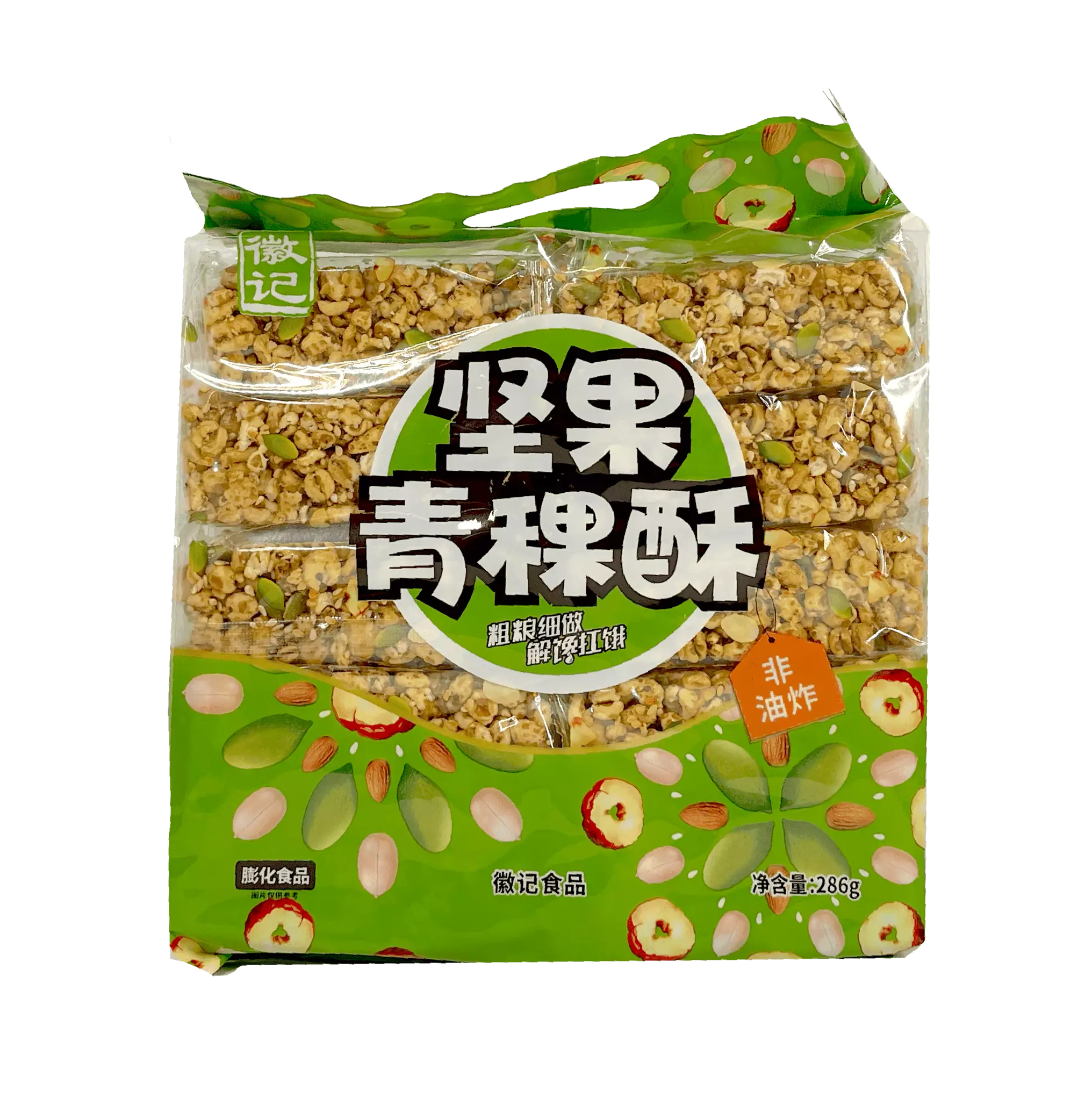 Highland Barley Snack Bar With Nuts 286g HBS China