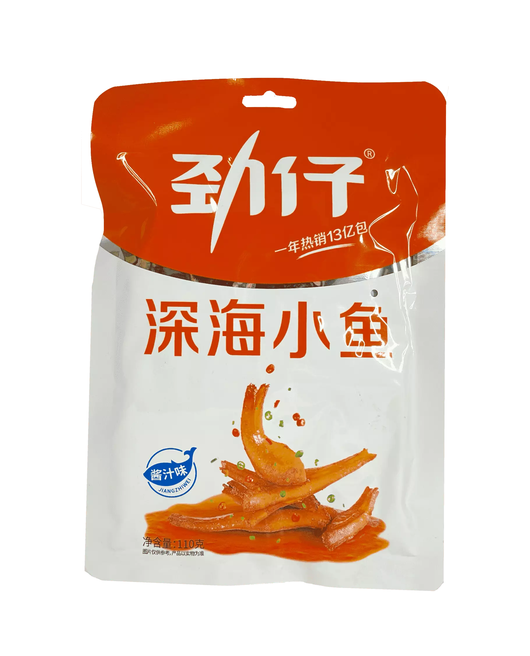 深海小鱼 酱汁味 110g 劲仔 中国