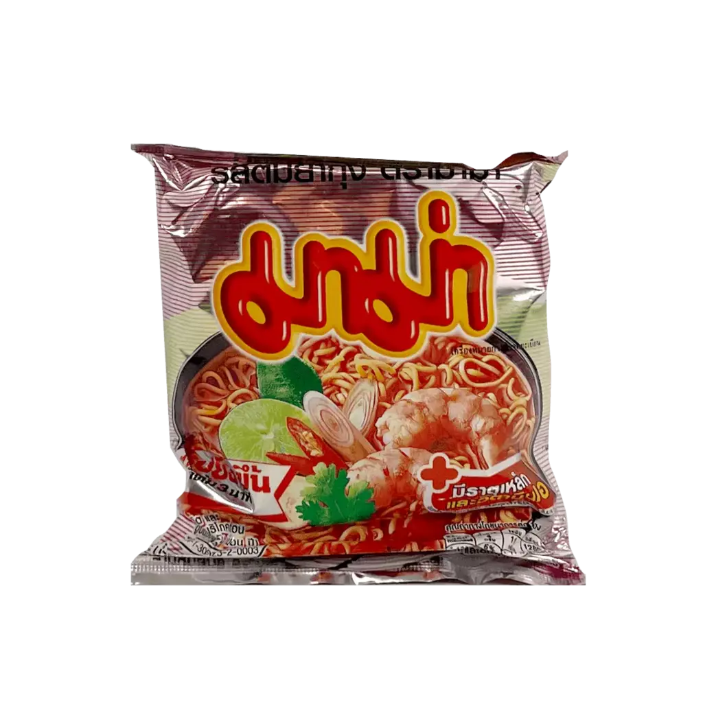 Instant noodles TomYum Shrimp Broth 55gx30pcs / Krt Mama Thailand