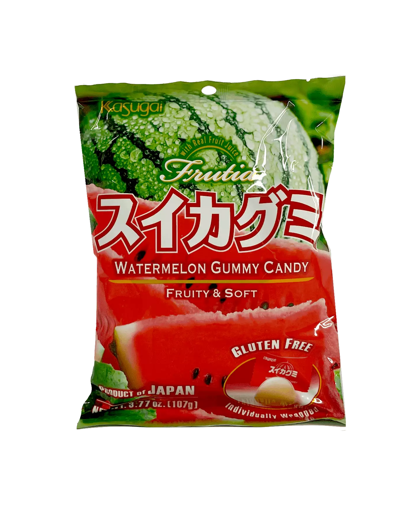 西瓜味 软糖 100g Kasugai 日本