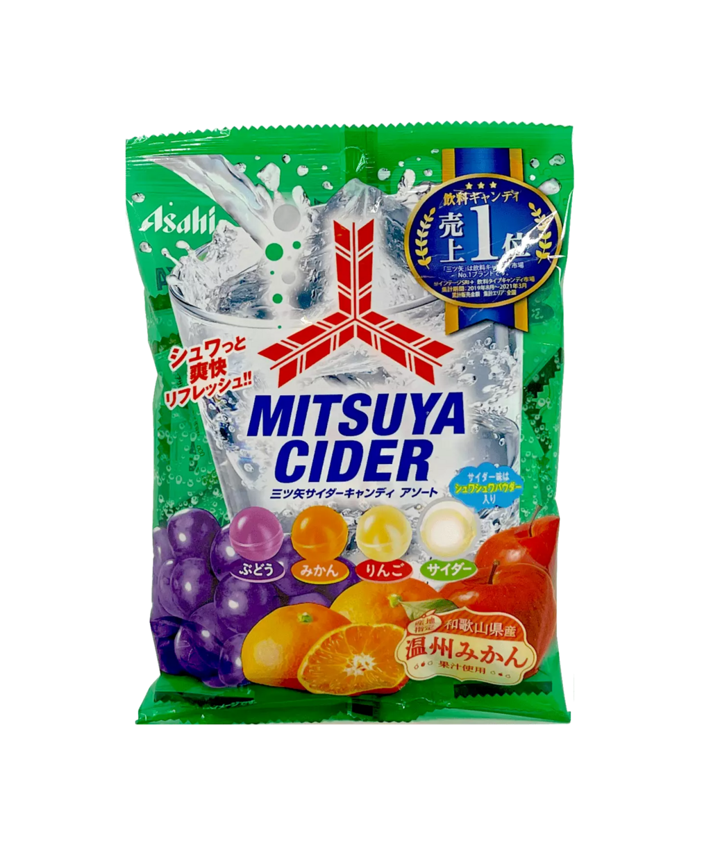 Mitsuya Cider Candy 112g Asahi Japan