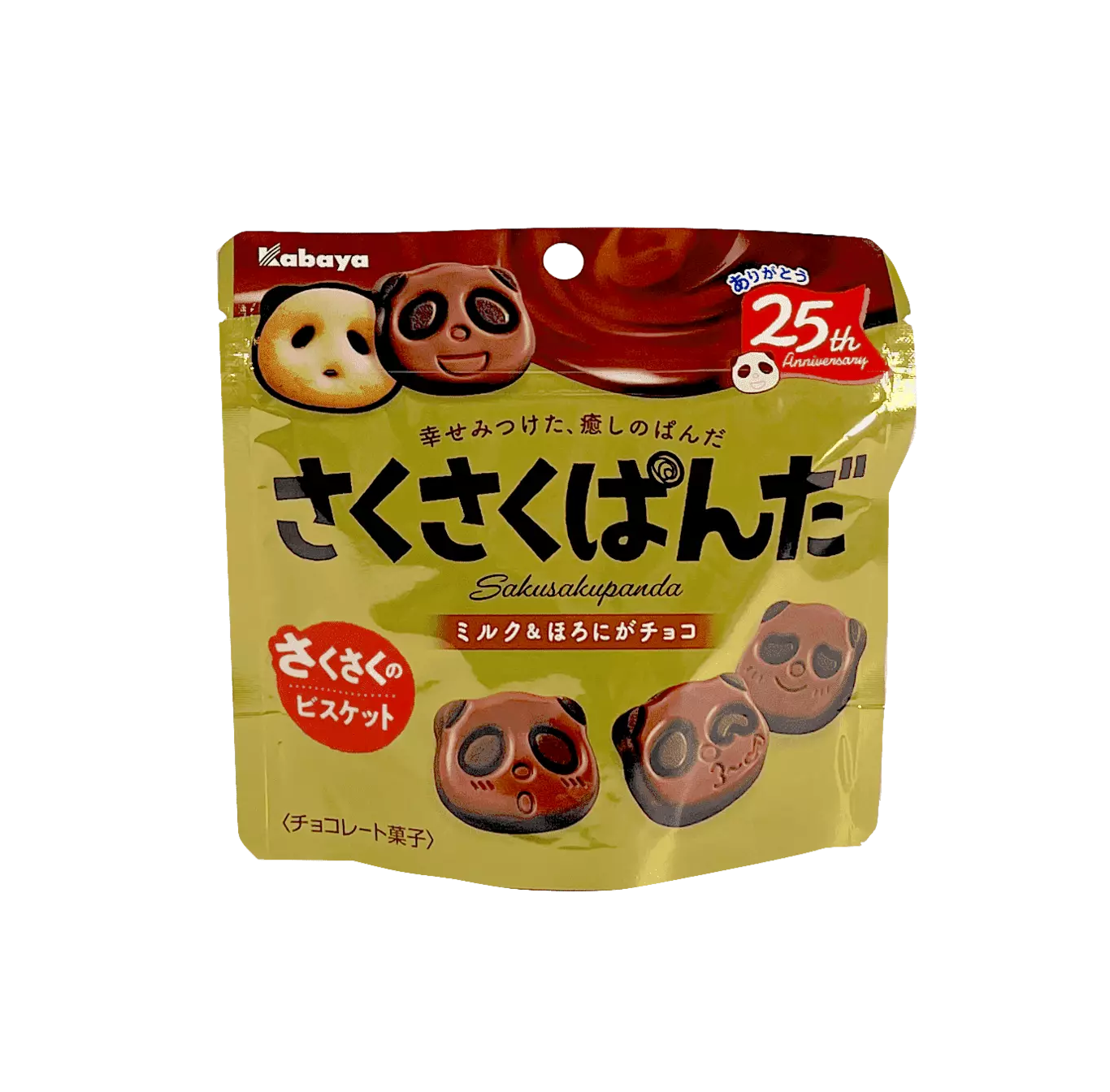 Saku 熊猫 巧克力风味 47g Sumiya 日本