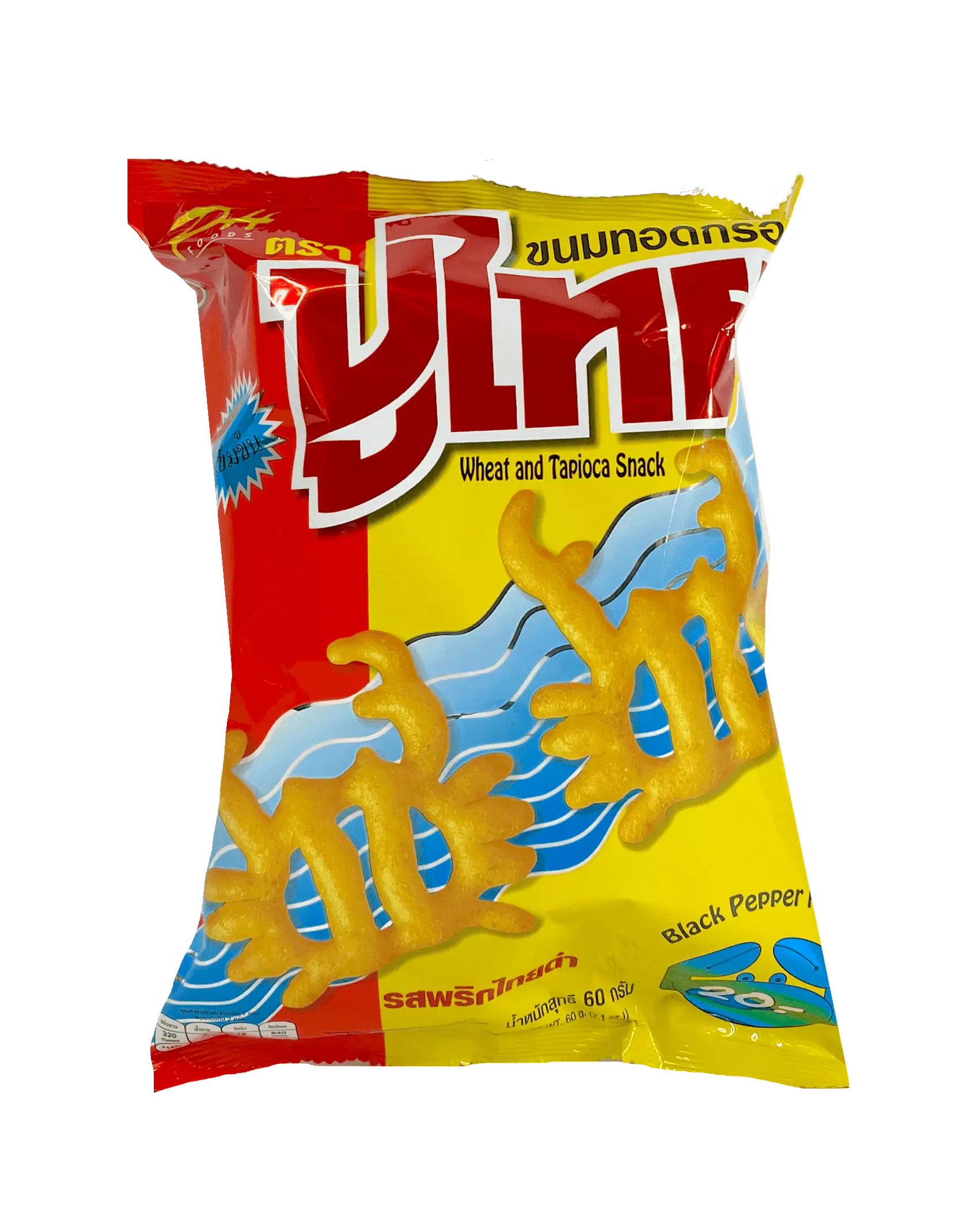 香脆零食饼干 黑胡椒风味 55g Putha 泰国