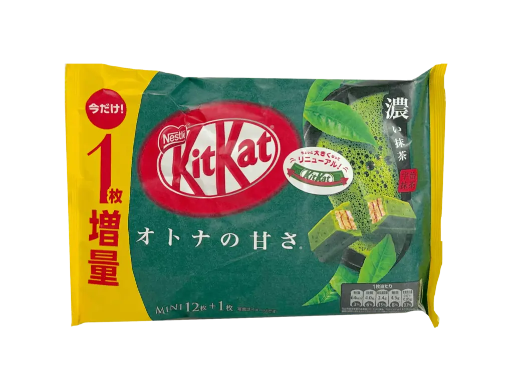 KitKat 浓郁抹茶口味 124,3g 日本