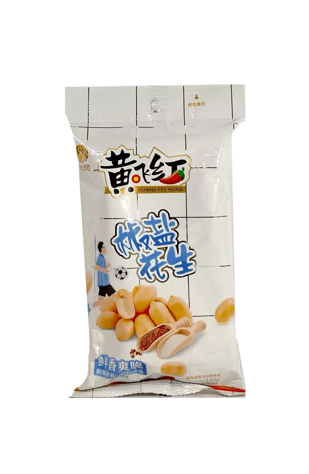 Jordnötter Med Peppar/Salt Smak 70g Huang Fei Hong Kina