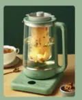 养生壶煮茶器 1.5L多功能电炖盅烧水煎药壶 康佳（KONKA）中国