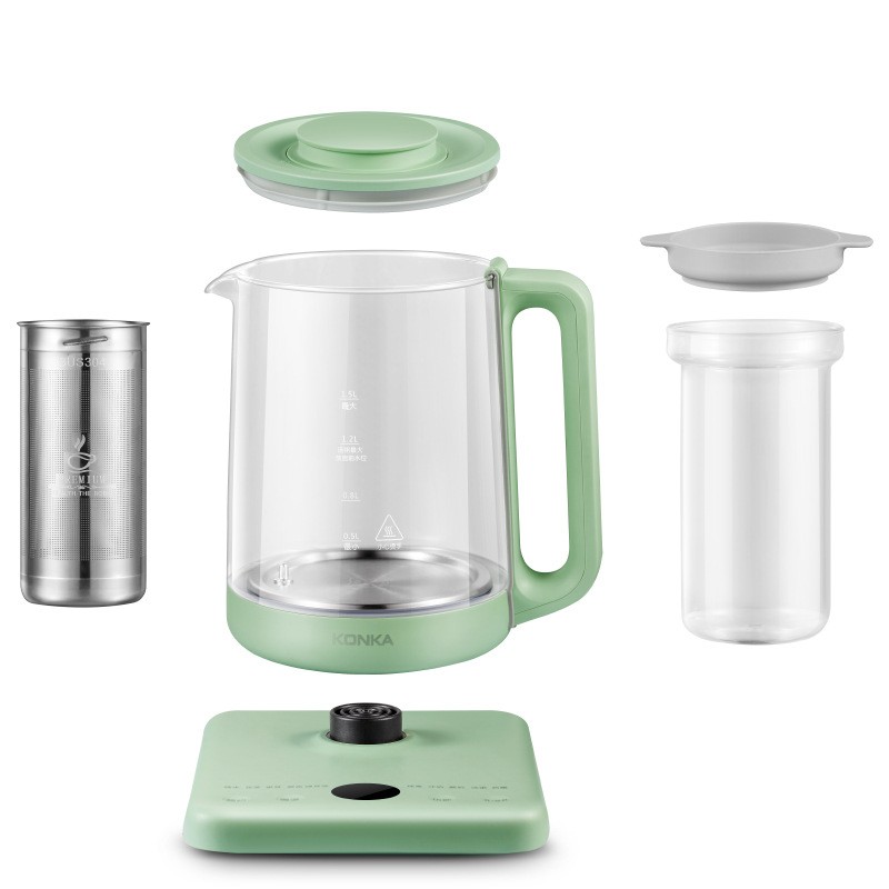养生壶煮茶器 1.5L多功能电炖盅烧水煎药壶 康佳（KONKA）中国