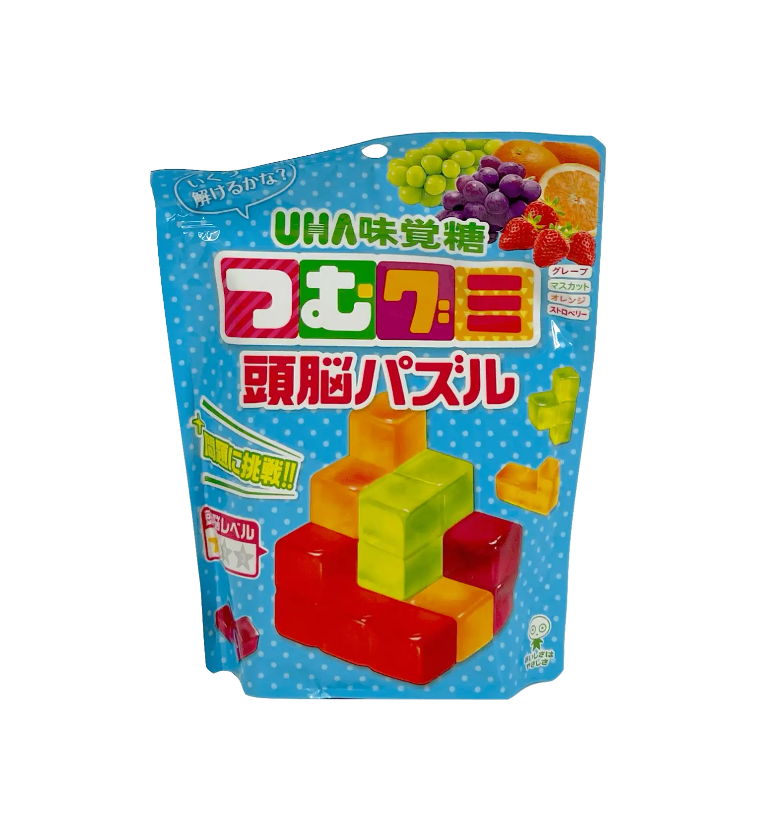俄罗斯方块 混合水果味软糖 194g 日本