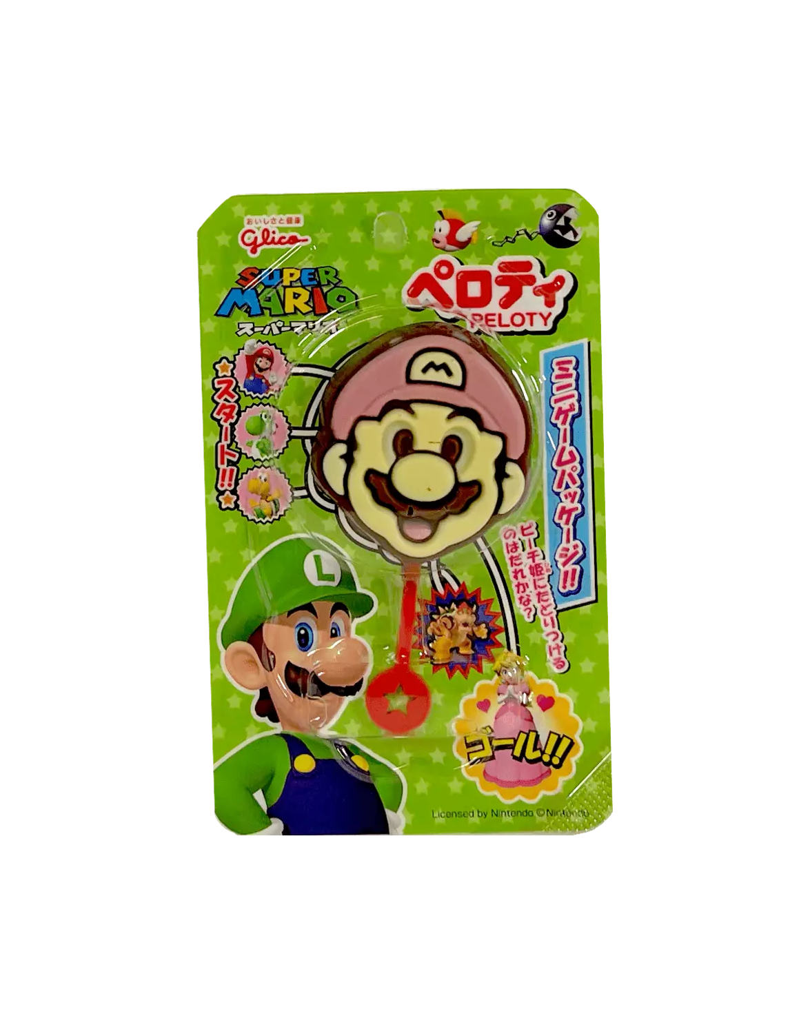 Peroty Choco Super Mario 20g Glico Japan