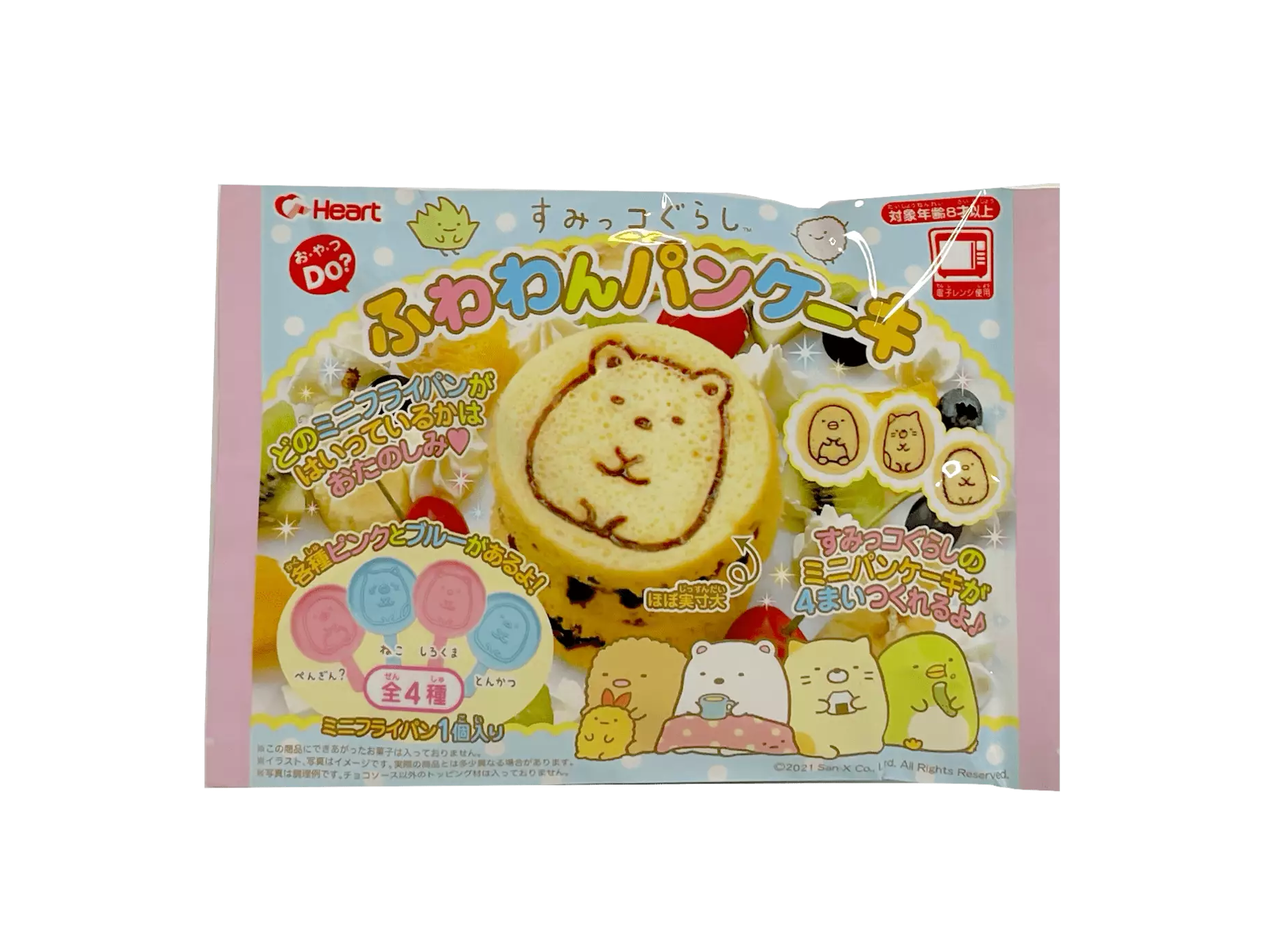 Best Before:2022.09.27 DIY Sumikko-Gurashi Fluffy Pancake 28g Heart Japan