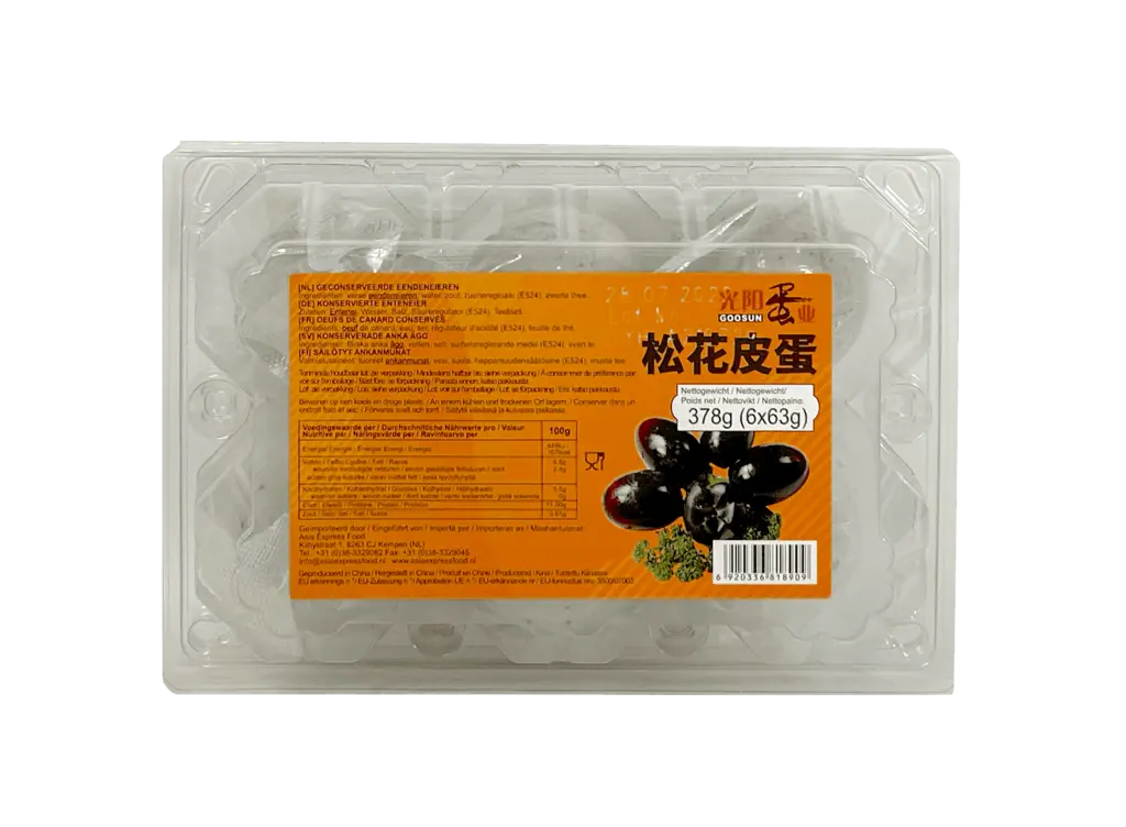 Fermenterade Ankägg 378g GOOSUN Guang Yang Kina