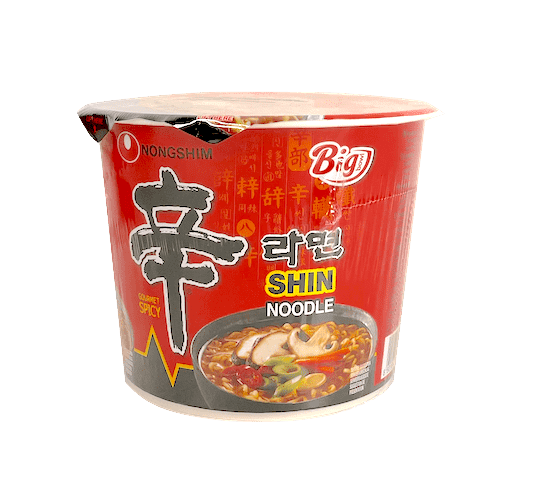 Snabbnudlar Big Bowl Shim 114g Nongshim Korea