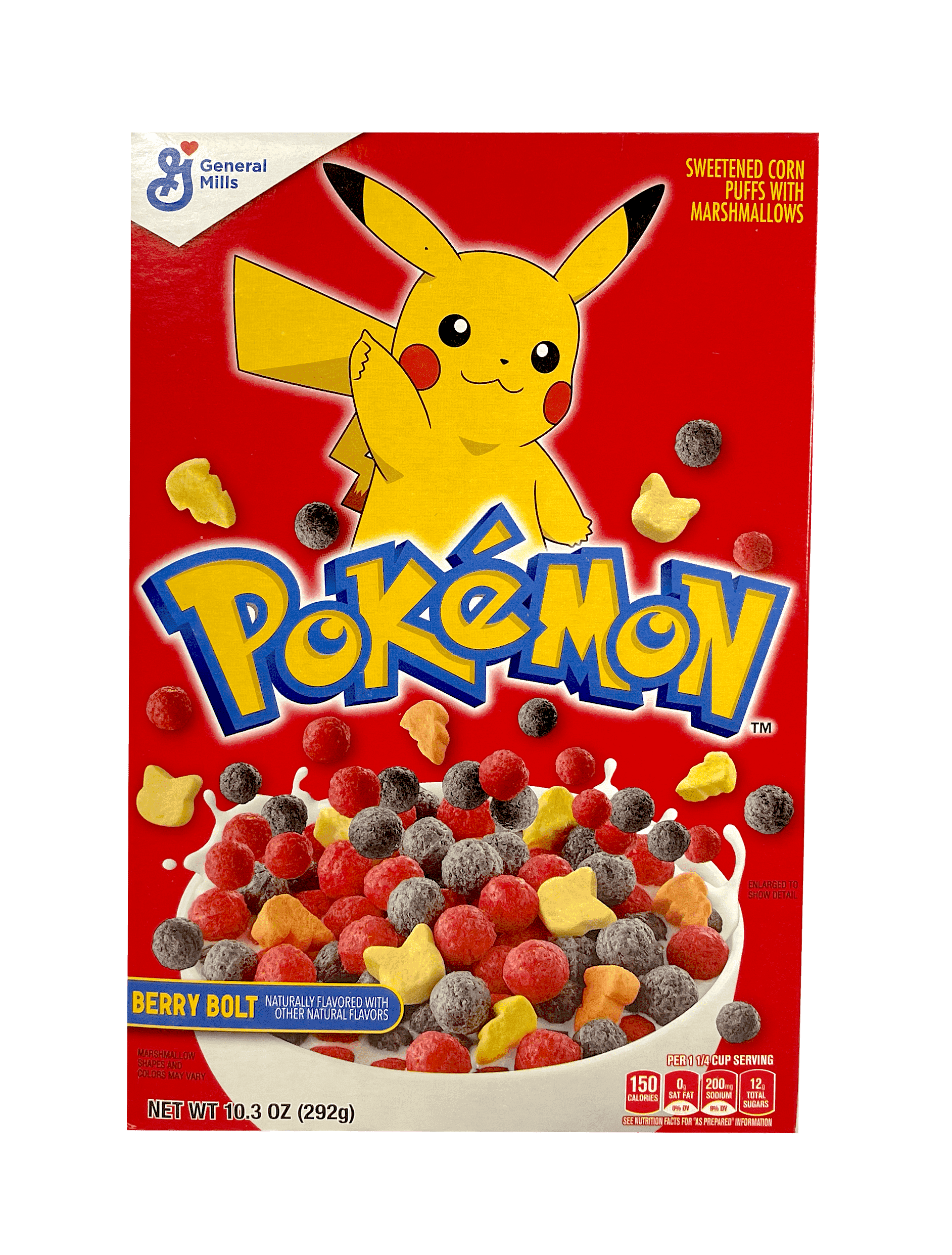 Cereals Pokemon Berry Bolt 292g General Mills USA
