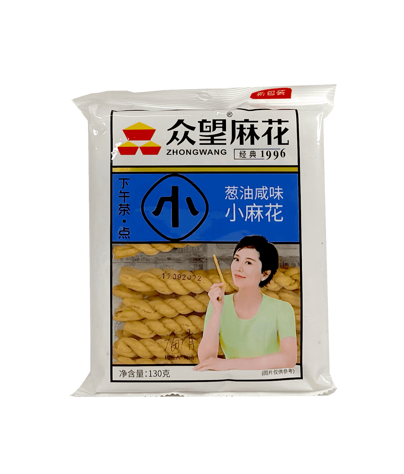 Mini Dough Twist Salladslök Smak 130g Zhong Wang Kina