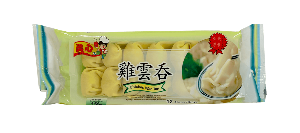Wonton With Chicken Filling 174g (12pcs) Mei Sum Netherlands