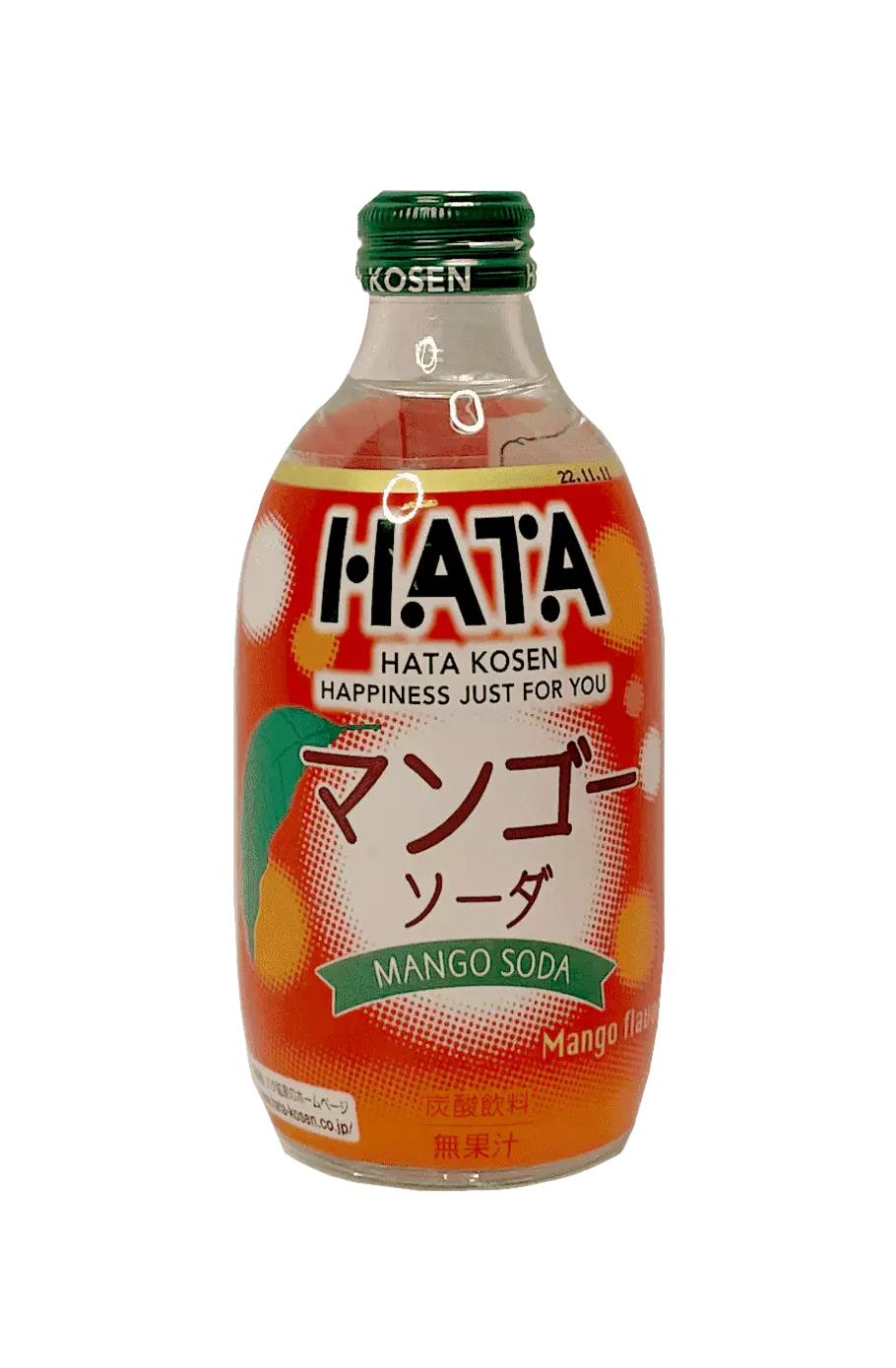 苏打饮料 芒果风味  300ml Hata Kosen 日本