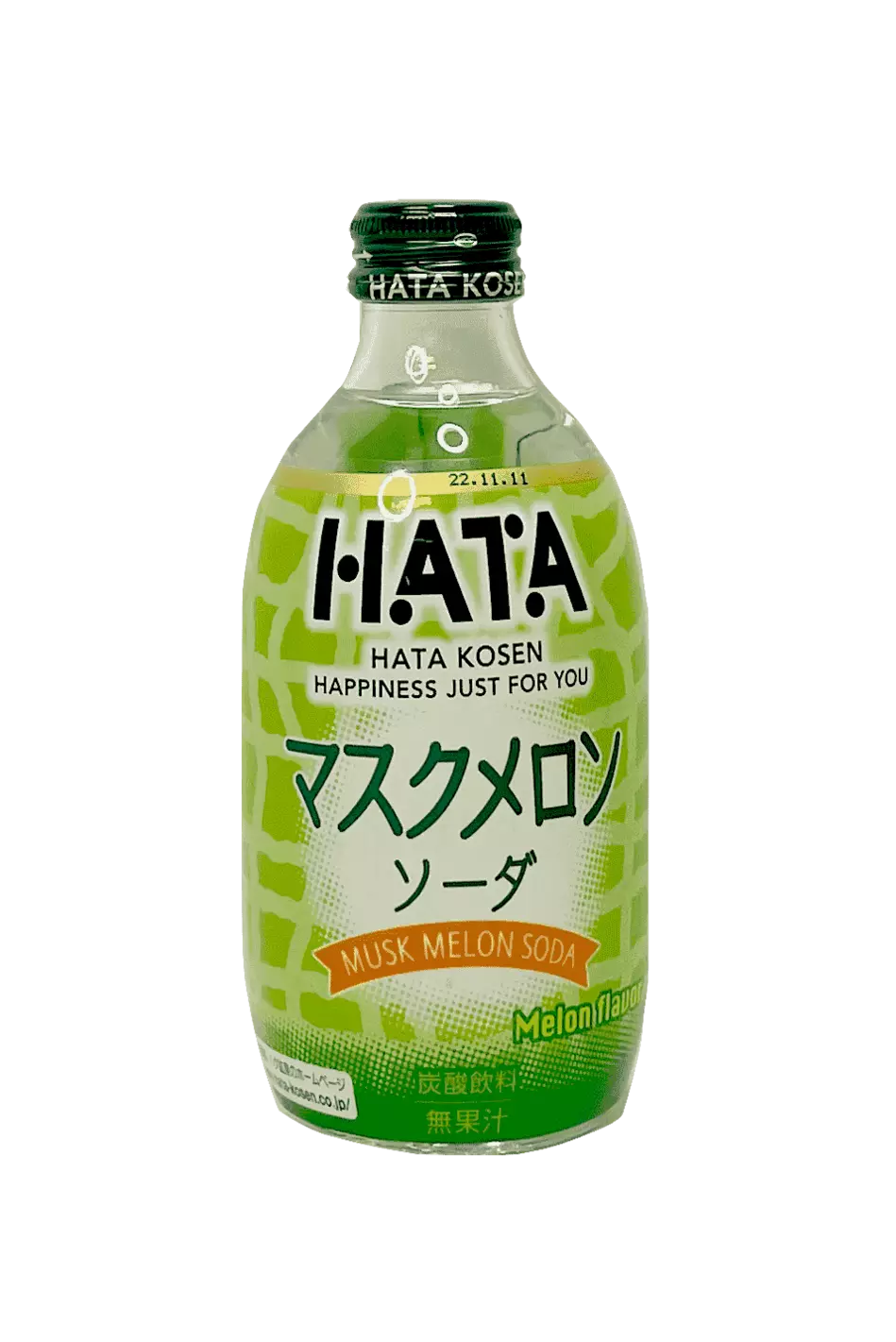Bäst Före: 2023.04.29 Hata Soda Muskmelon 300ml Hata Kosen Japan