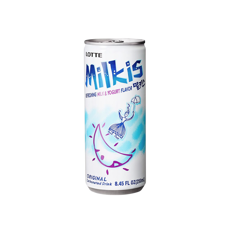 优格 苏打饮料 250ml Milkis Lotte 韩国