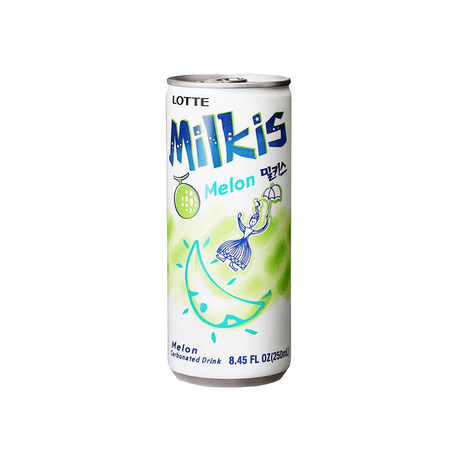 香瓜 苏打饮料 250ml Milkis Lotte 韩国