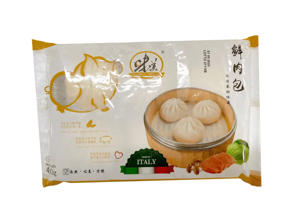 鲜肉包 中型包 冷冻 400g 味美 中国