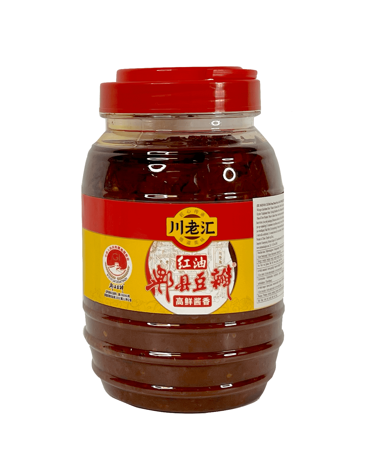 红油郫县豆瓣酱 1000g 川老汇 中国