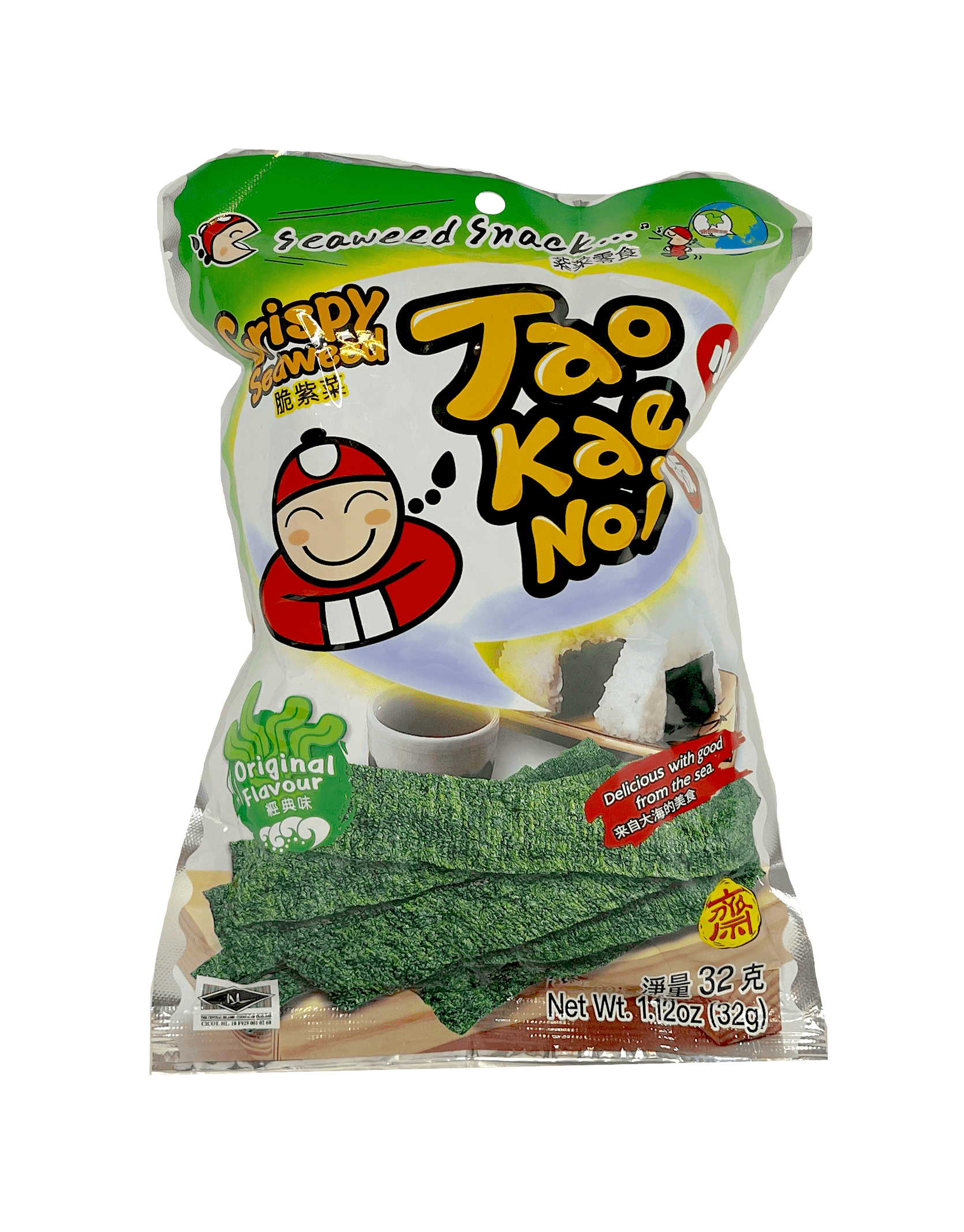 脆紫菜 原味 32g 小老板 泰国
