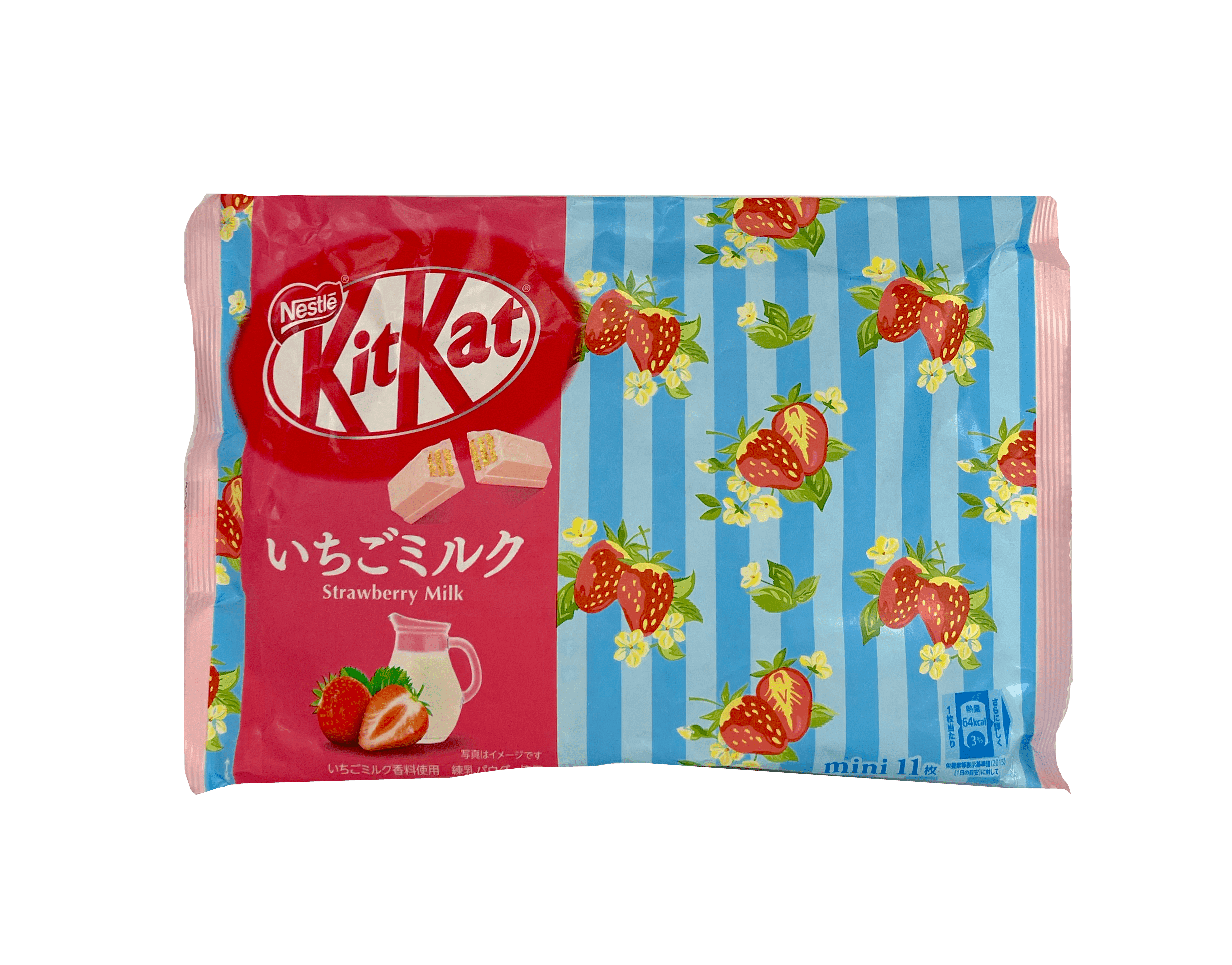 Kitkat Jordgubbar/Mjölk Smak 127,6g Japan