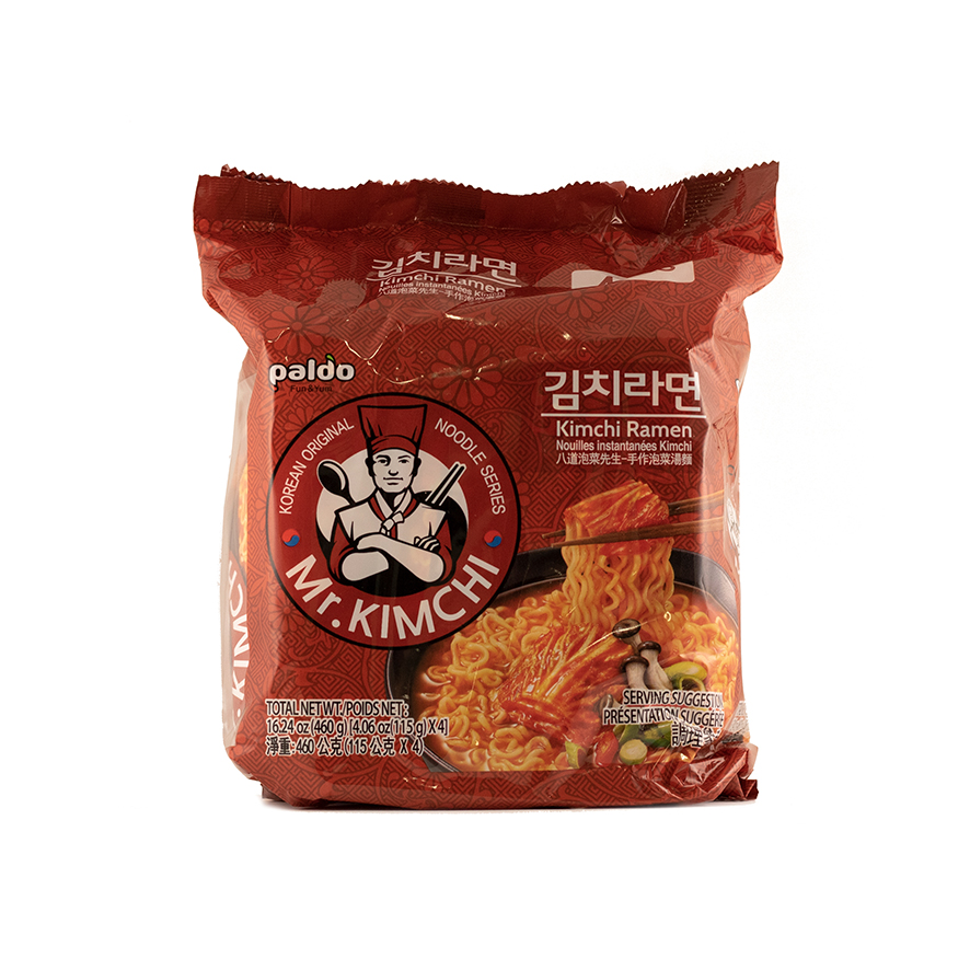八道泡菜先生-手作泡菜汤面 460g(115gx4p/pkt) Mr.Kimchi Paldo 韩国