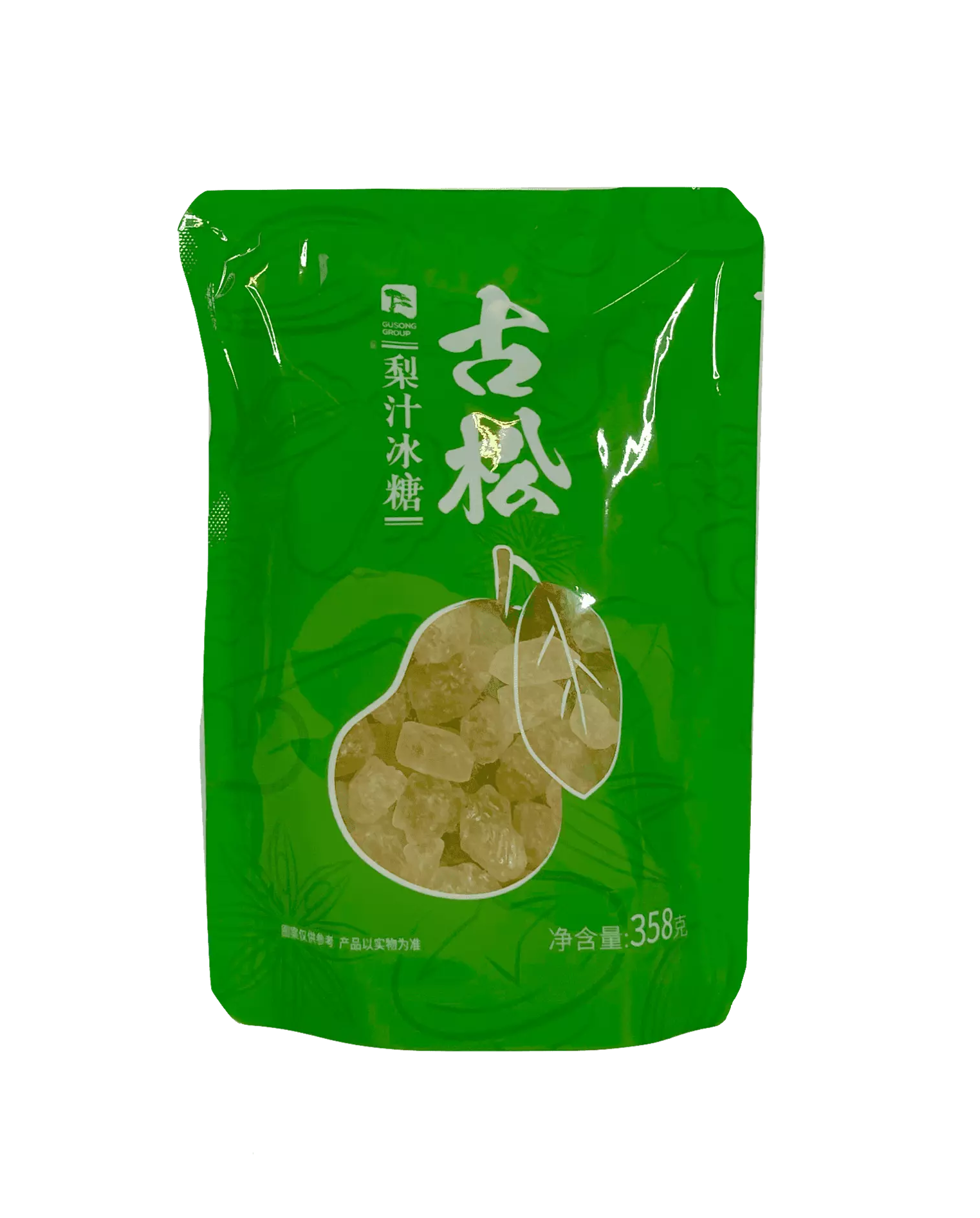 Crystal Sugar With Pear Flavour 358g Gu Song China