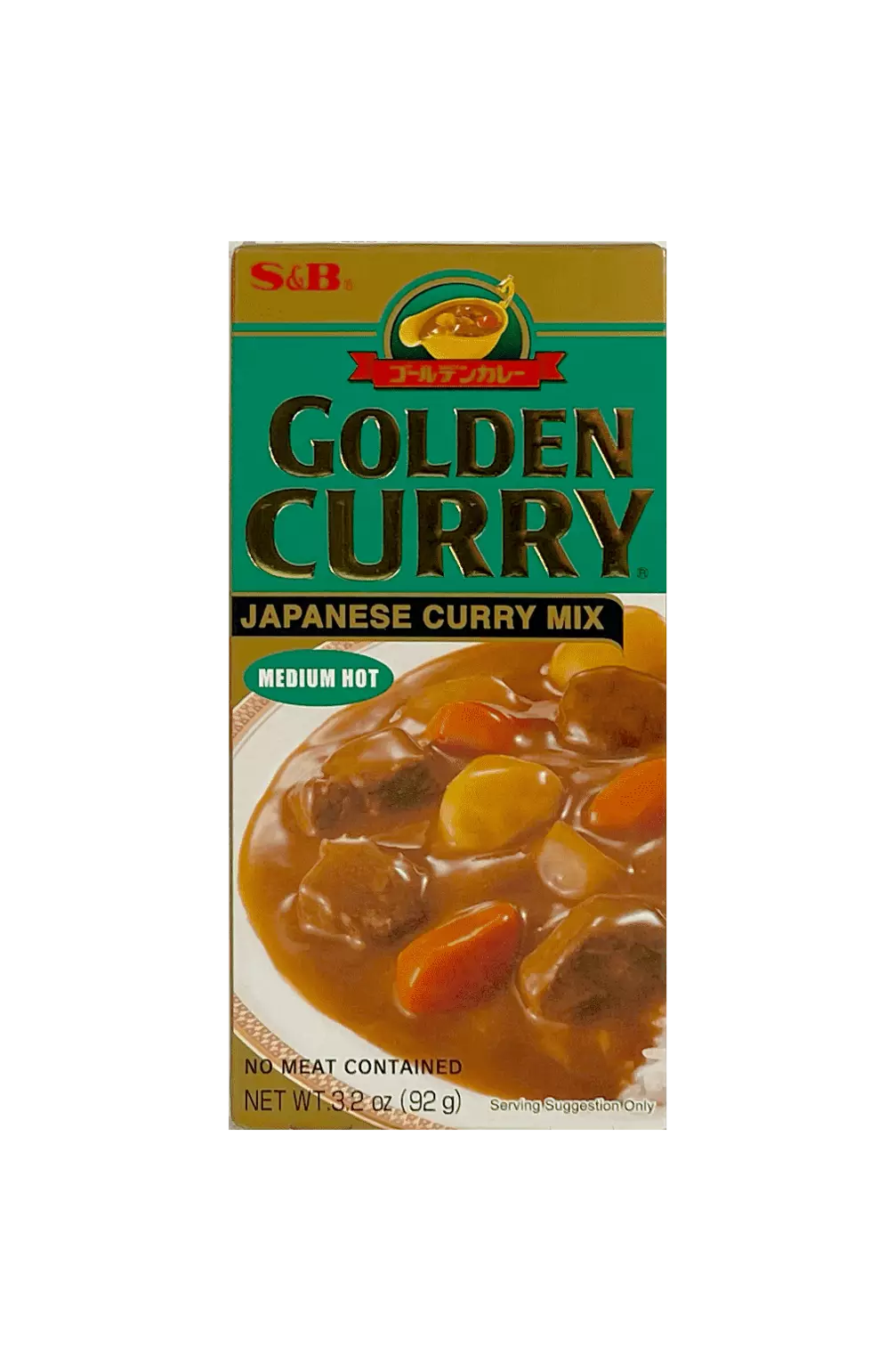 Golden Curry Medium Hot 92g S&B Japan