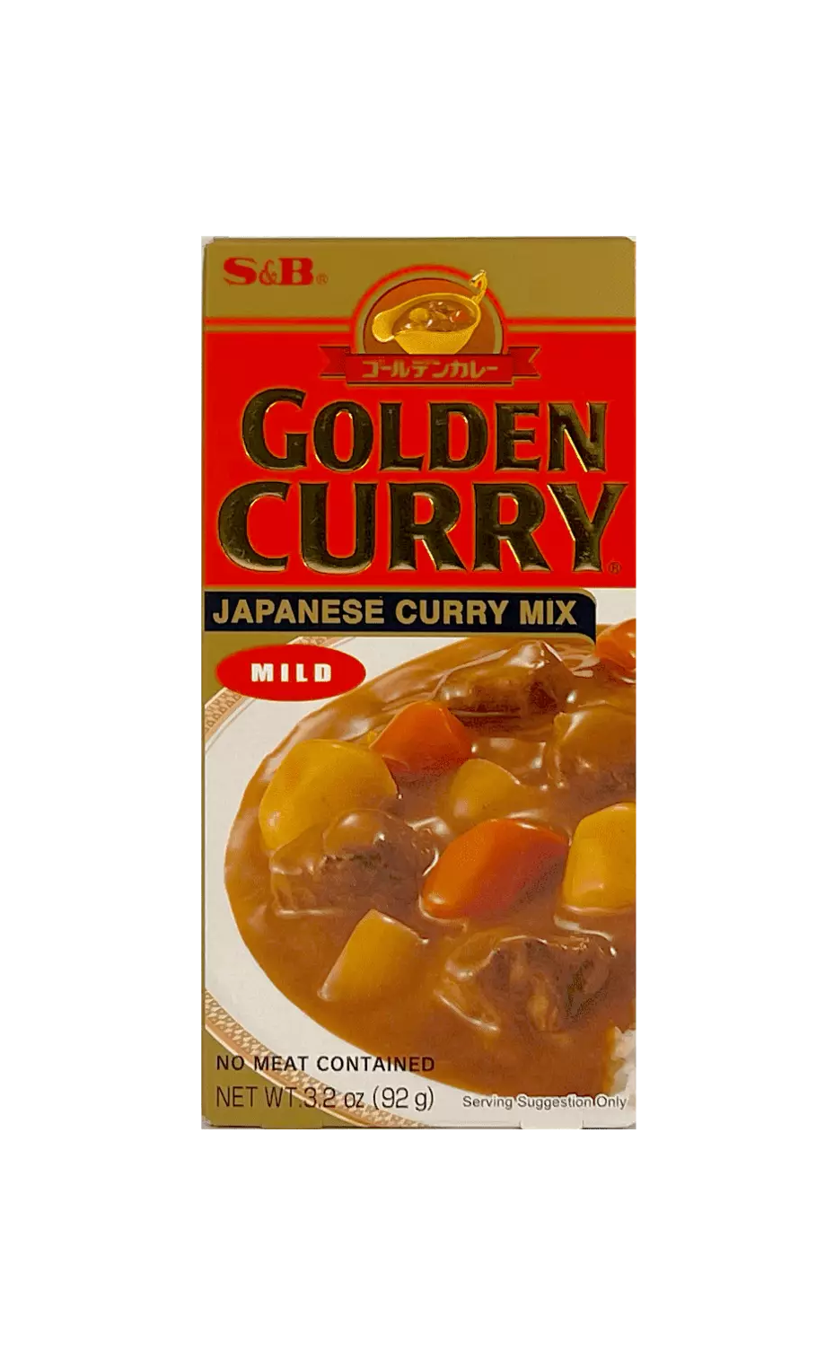 Golden Curry Mild 92g S&B Japan