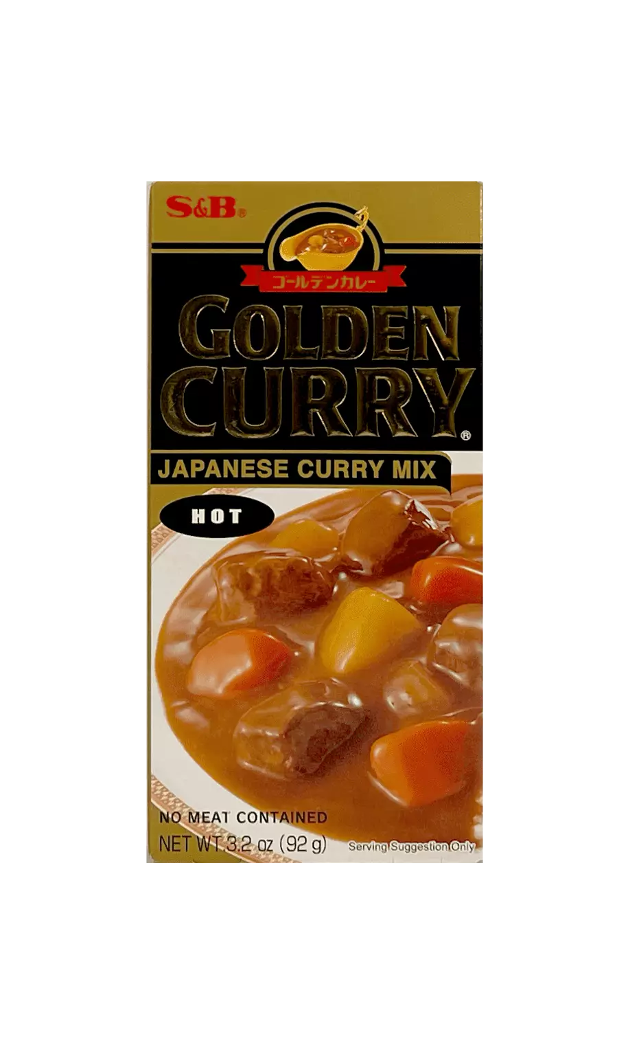 Golden Curry Hot 92g S&B Japan