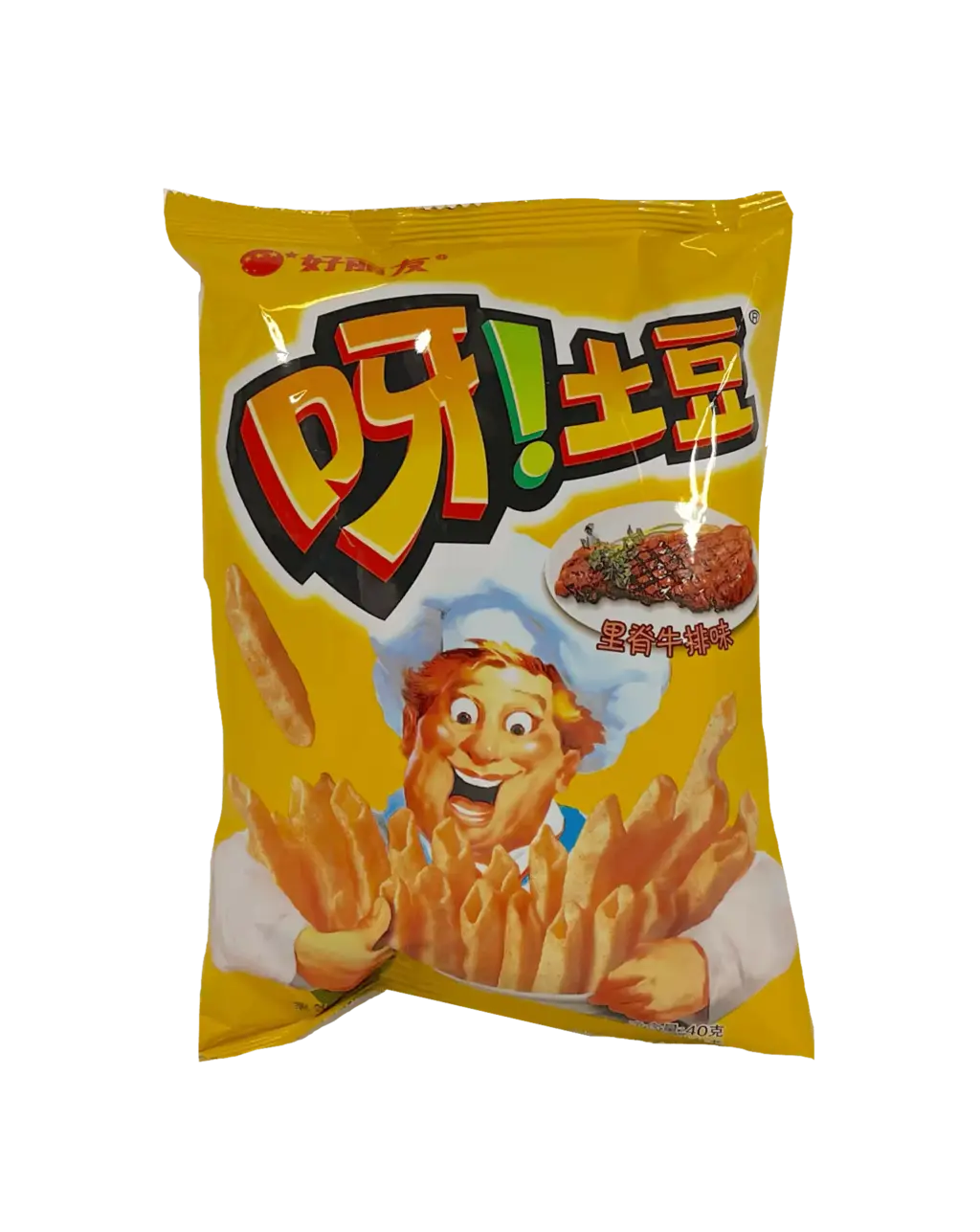 Potatischips Med Biff Smak 40g ORION Kina